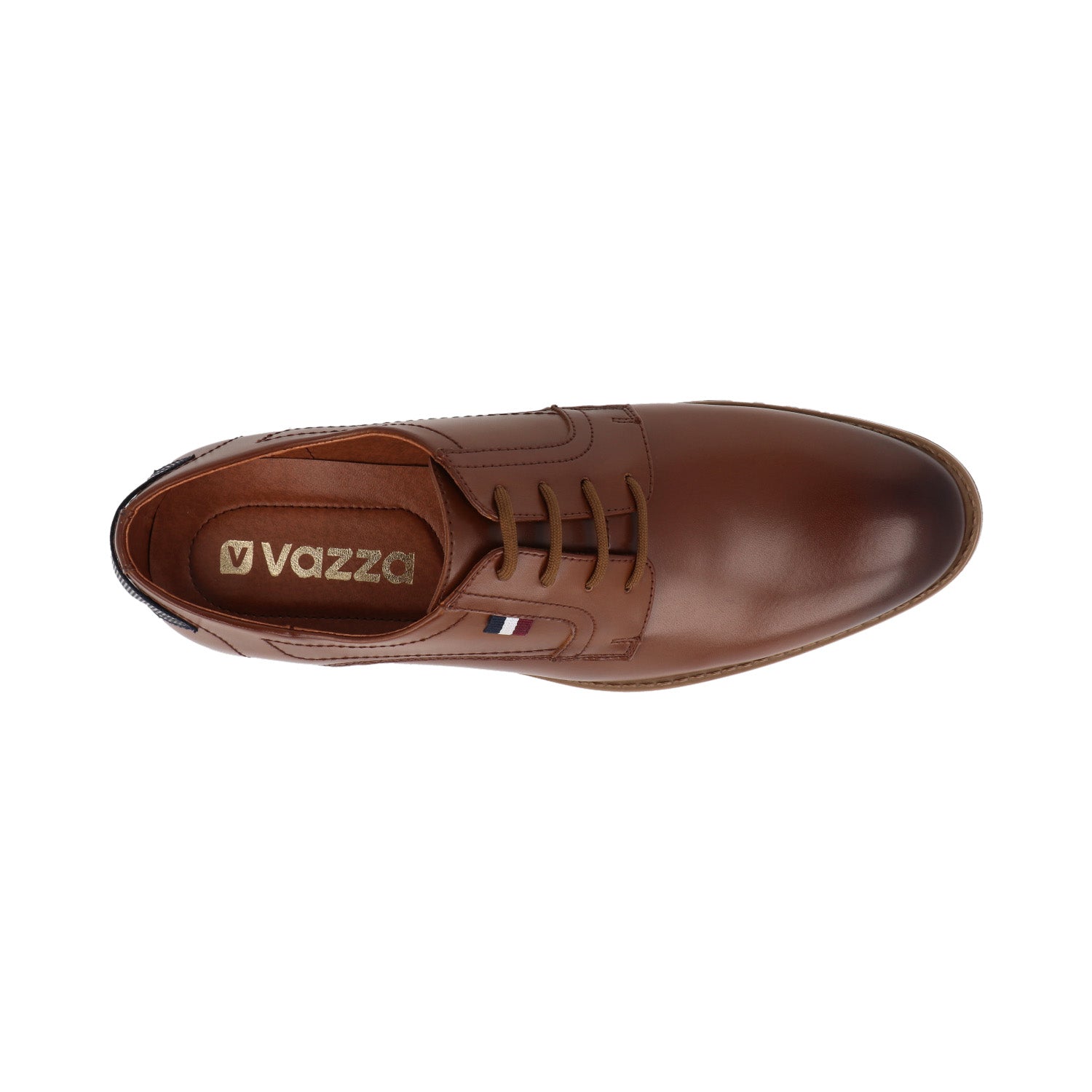 Zapato De Vestir Vazza color Cafe para Hombre
