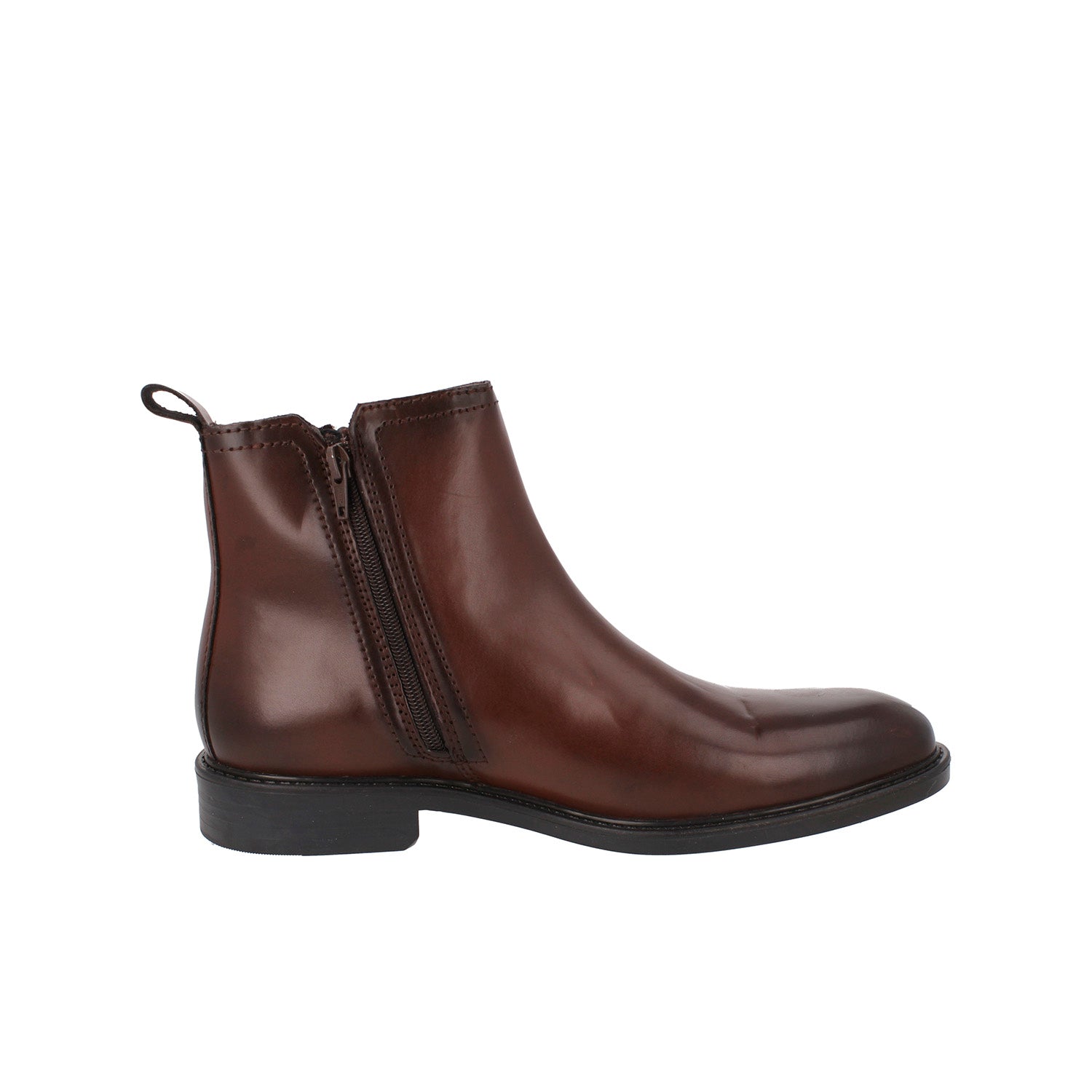 Botin de Vestir Vazza color Caoba para Hombre