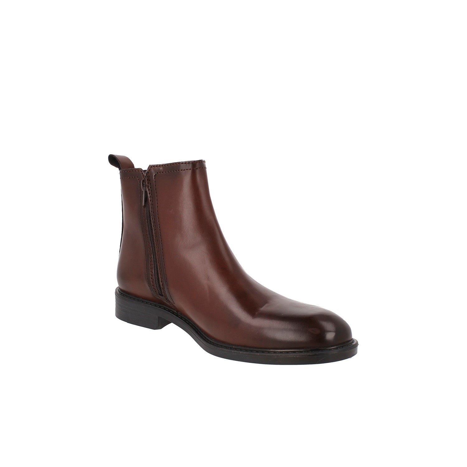 Botin de Vestir Vazza color Caoba para Hombre