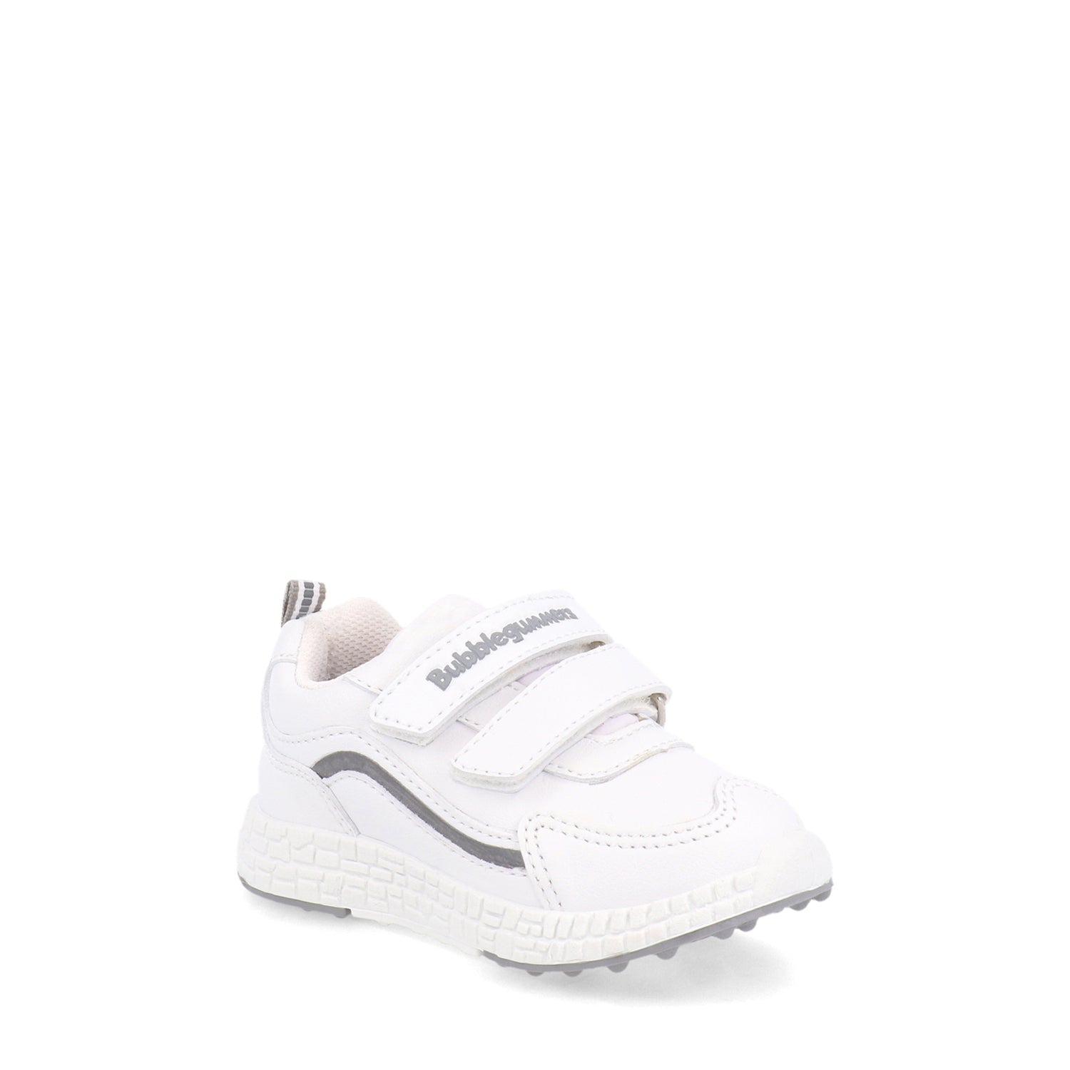 Tenis  Bubble Gummers color Blanco Con Gris para Niño