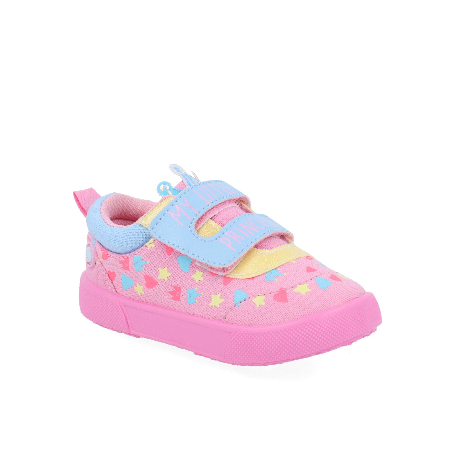 Tenis Urbano Vazza color Rosa con detalles Azules para Niña