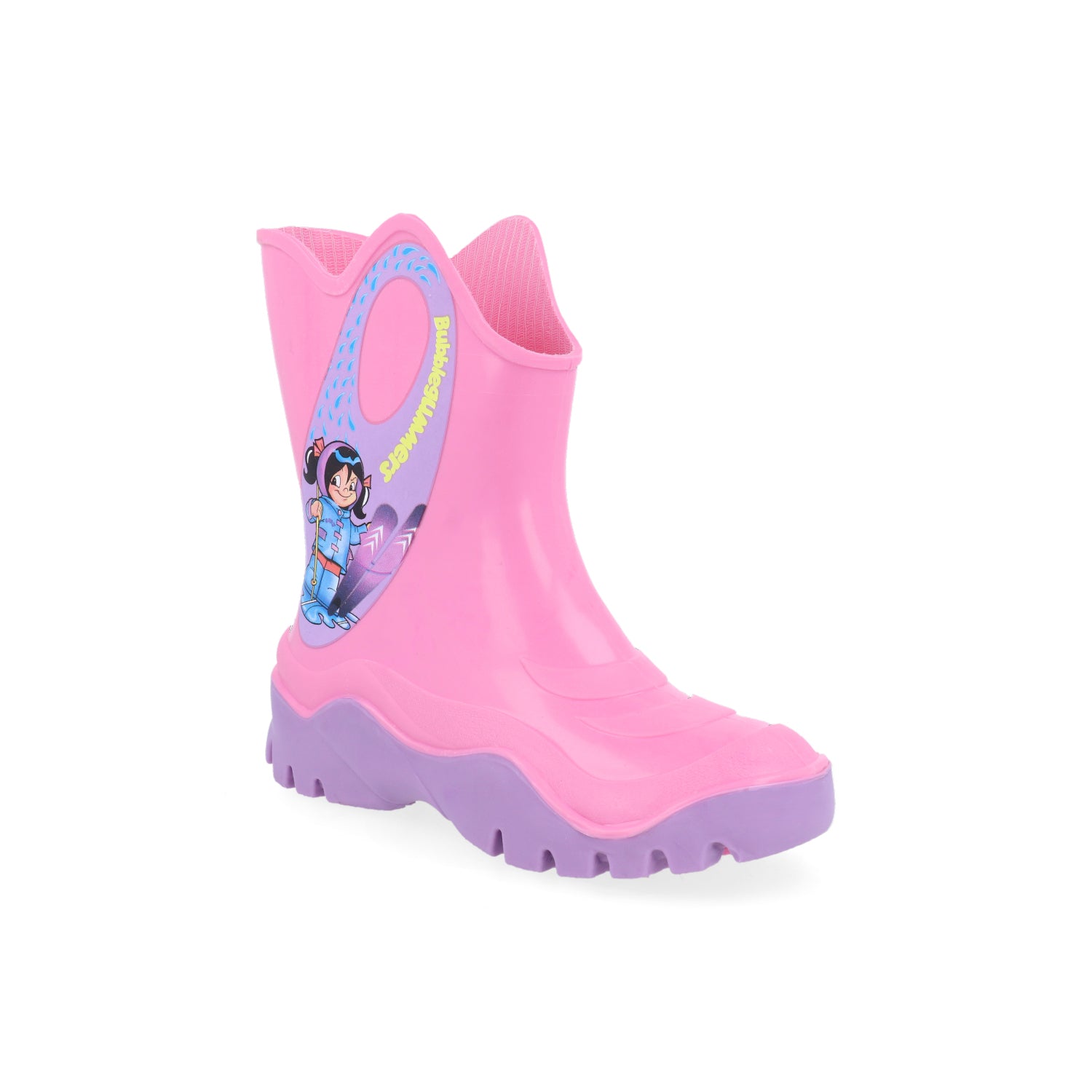 Bota de Lluvia bubble gummers color Rosa para Nina