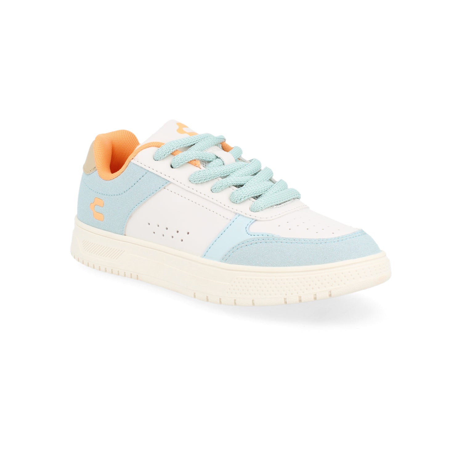 Tenis Urbano Charly color Beige con Azul  para Mujer