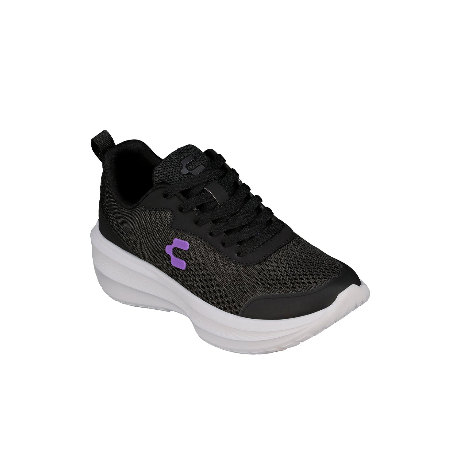 Tenis Atletico Charly color Negro para Mujer