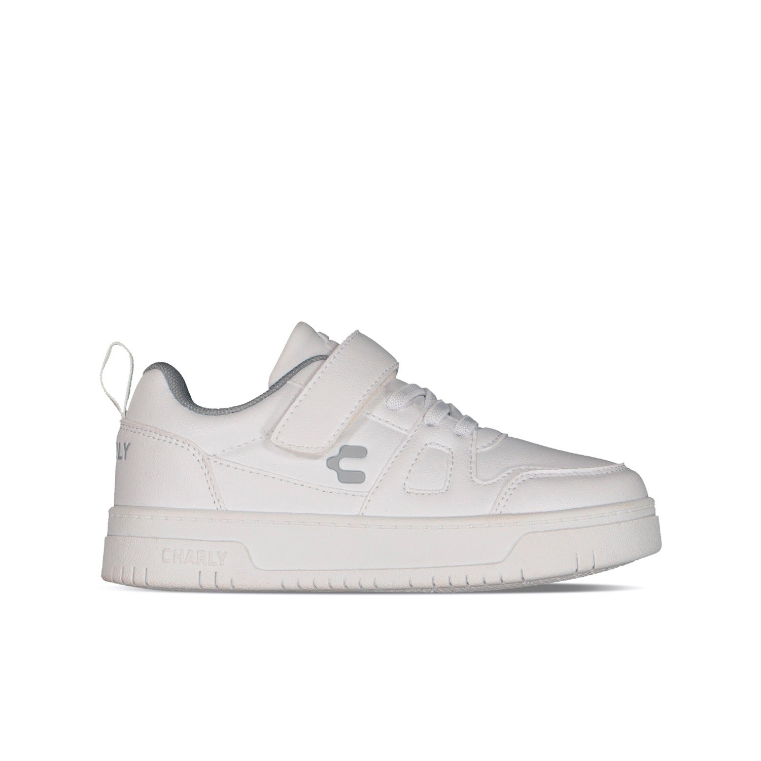 Tenis Escolar Charly color Blanco para Niño