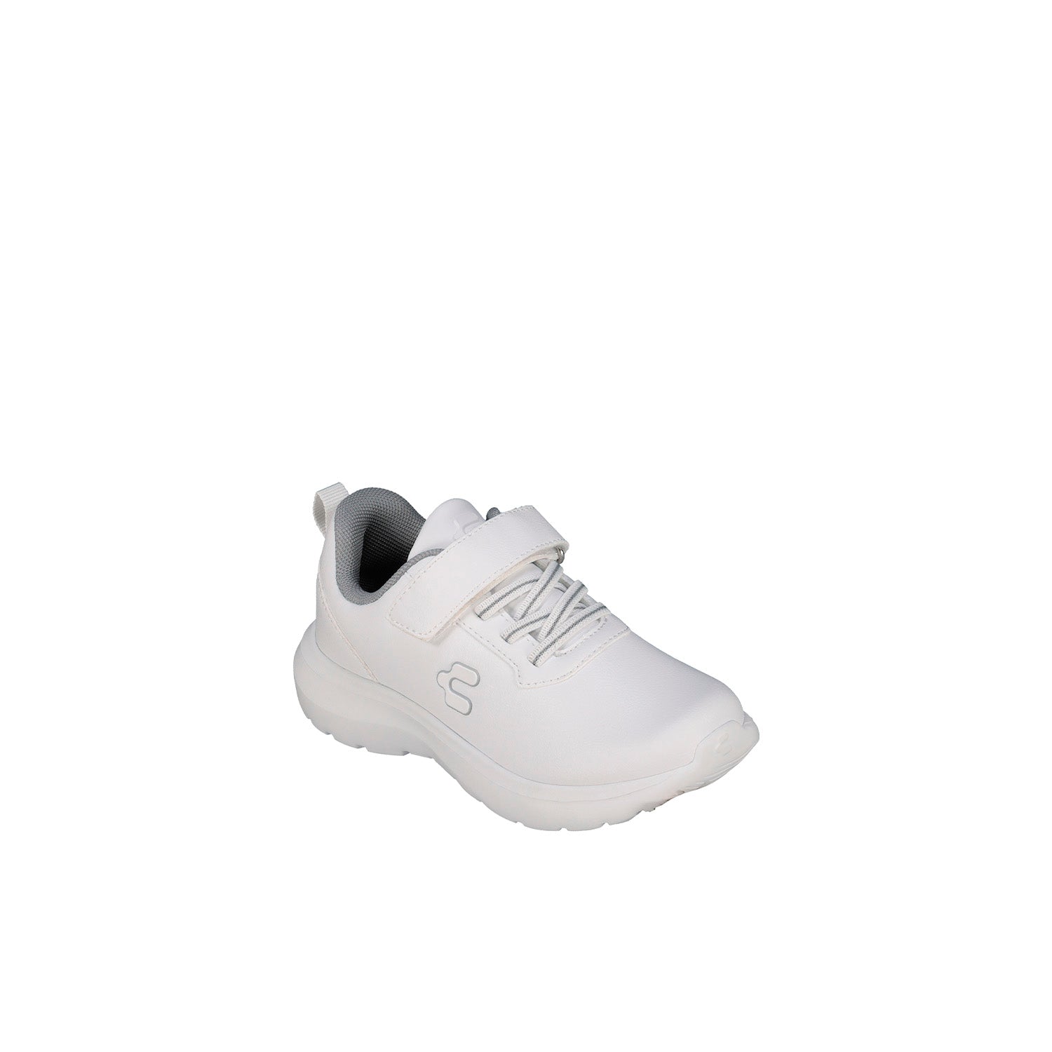 Tenis Escolar Charly color Blanco para Niño