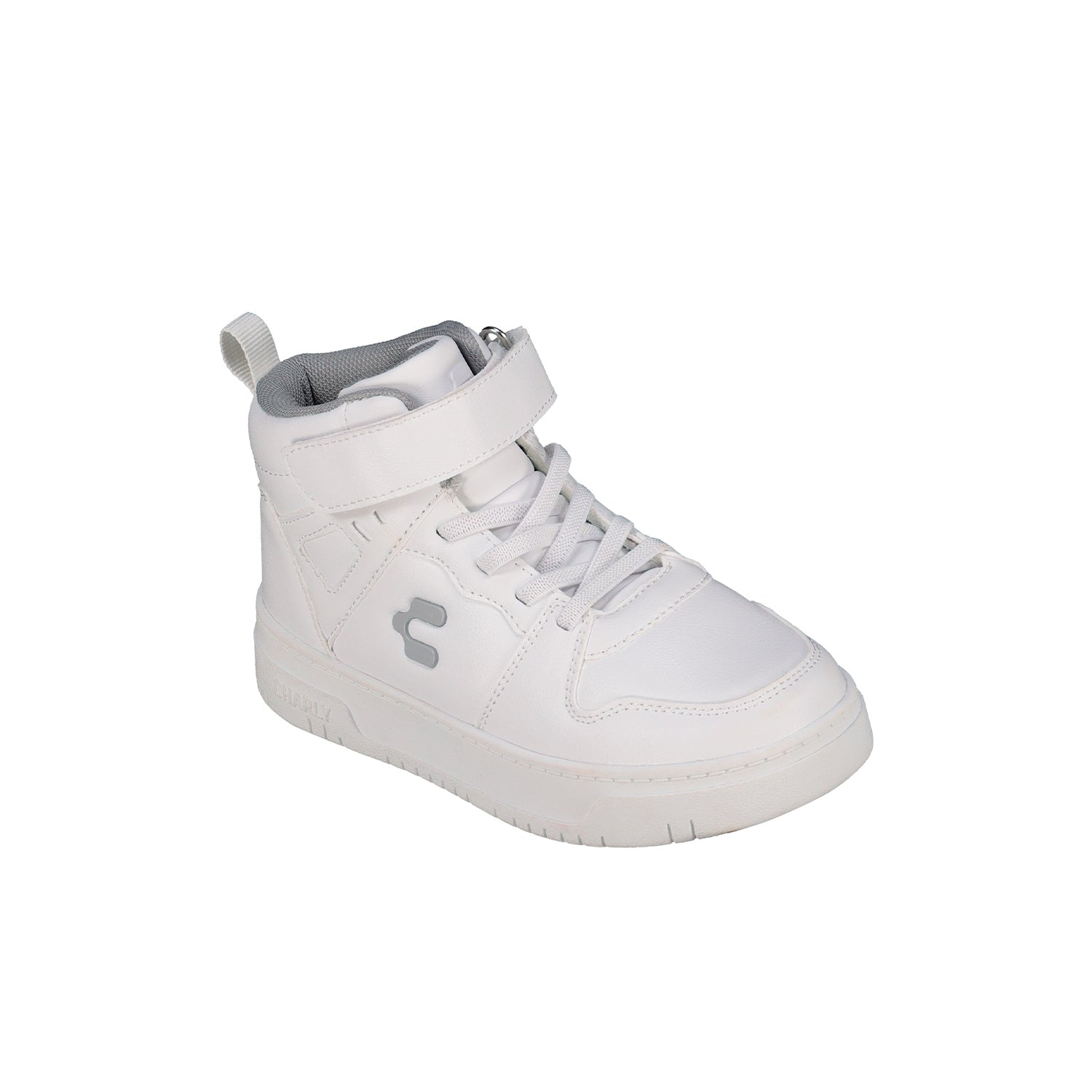 Tenis Escolar Charly color Blanco para Niño