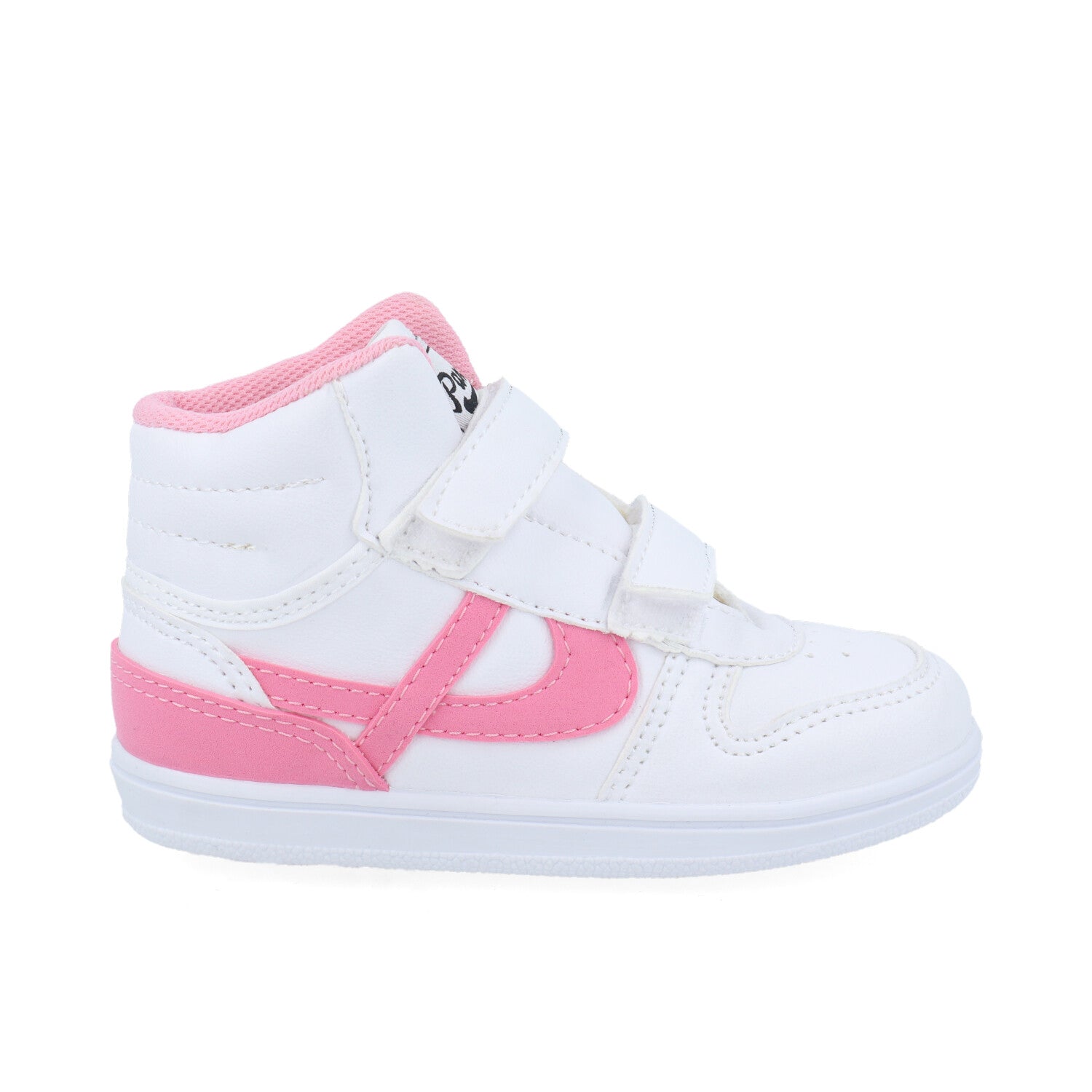 Tenis Urbano Panam color Blanco con detalle Rosa para Niña