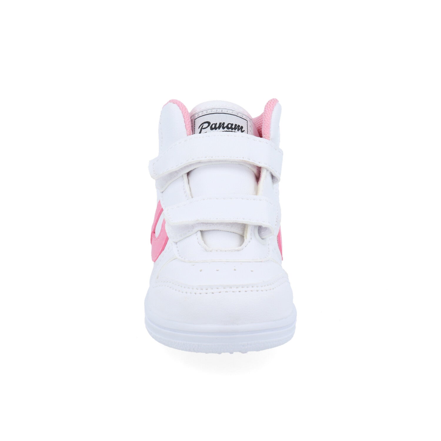 Tenis Urbano Panam color Blanco con detalle Rosa para Niña