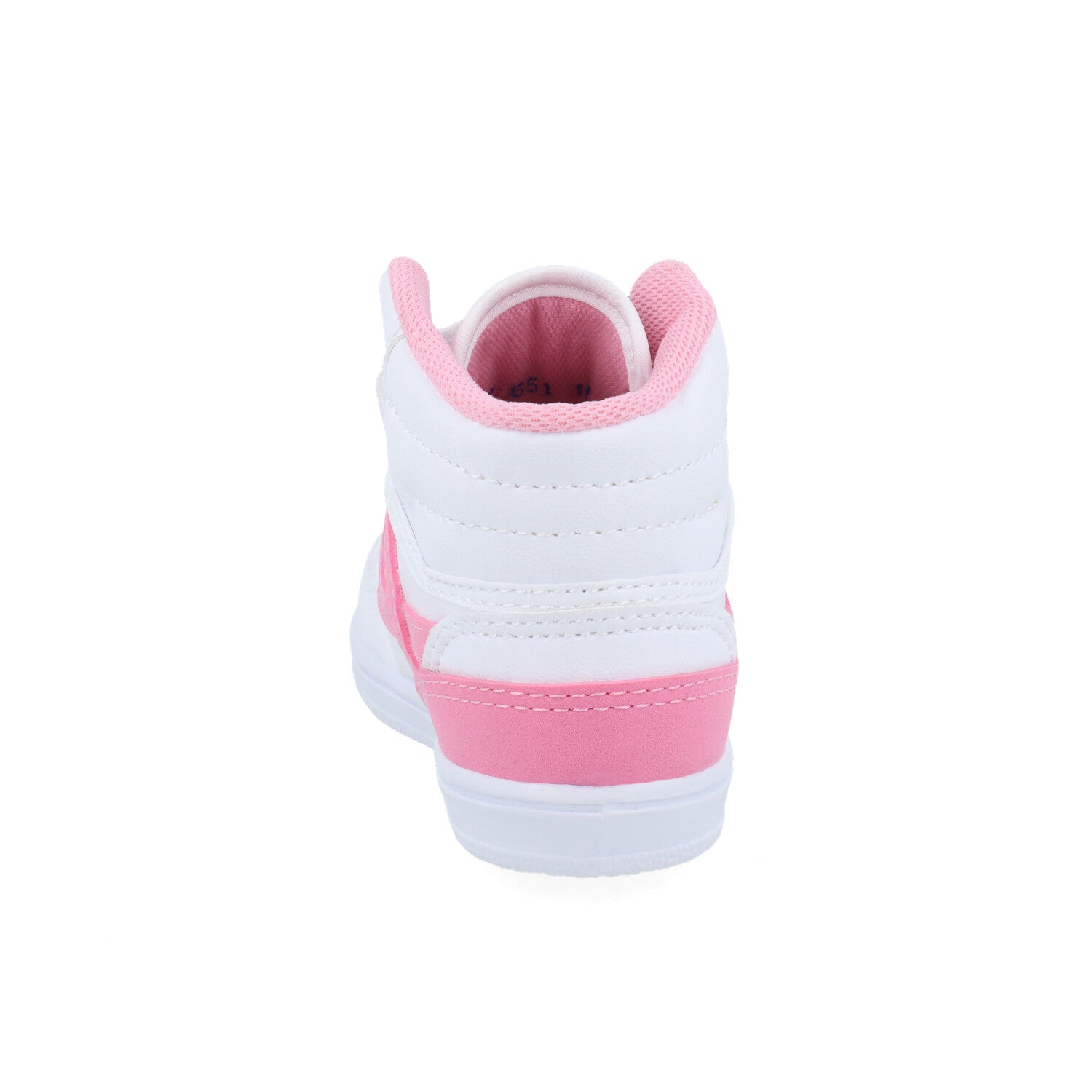 Tenis Urbano Panam color Blanco con detalle Rosa para Niña