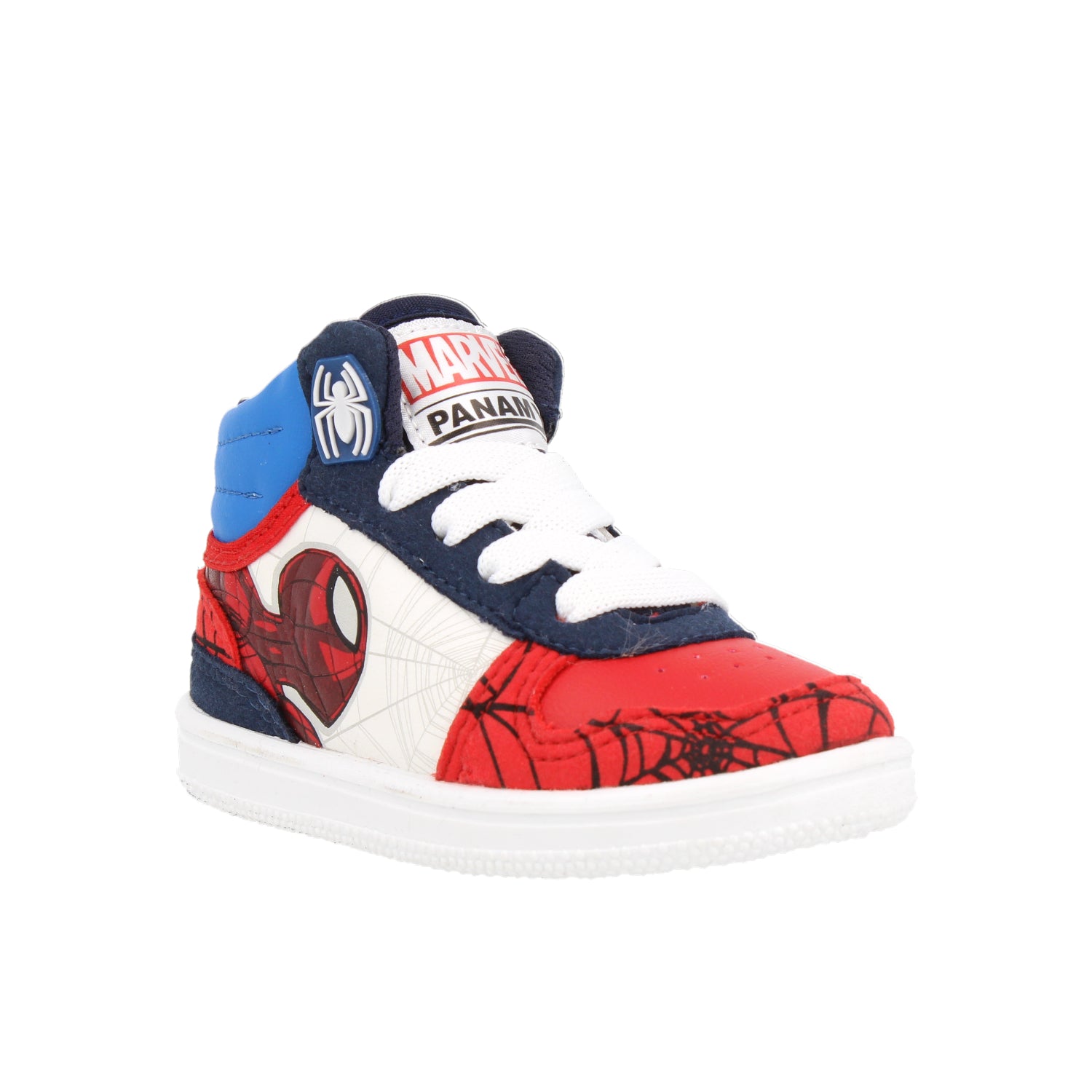 Tenis Urbano Panam color Blanco de Spidey Man para Niño