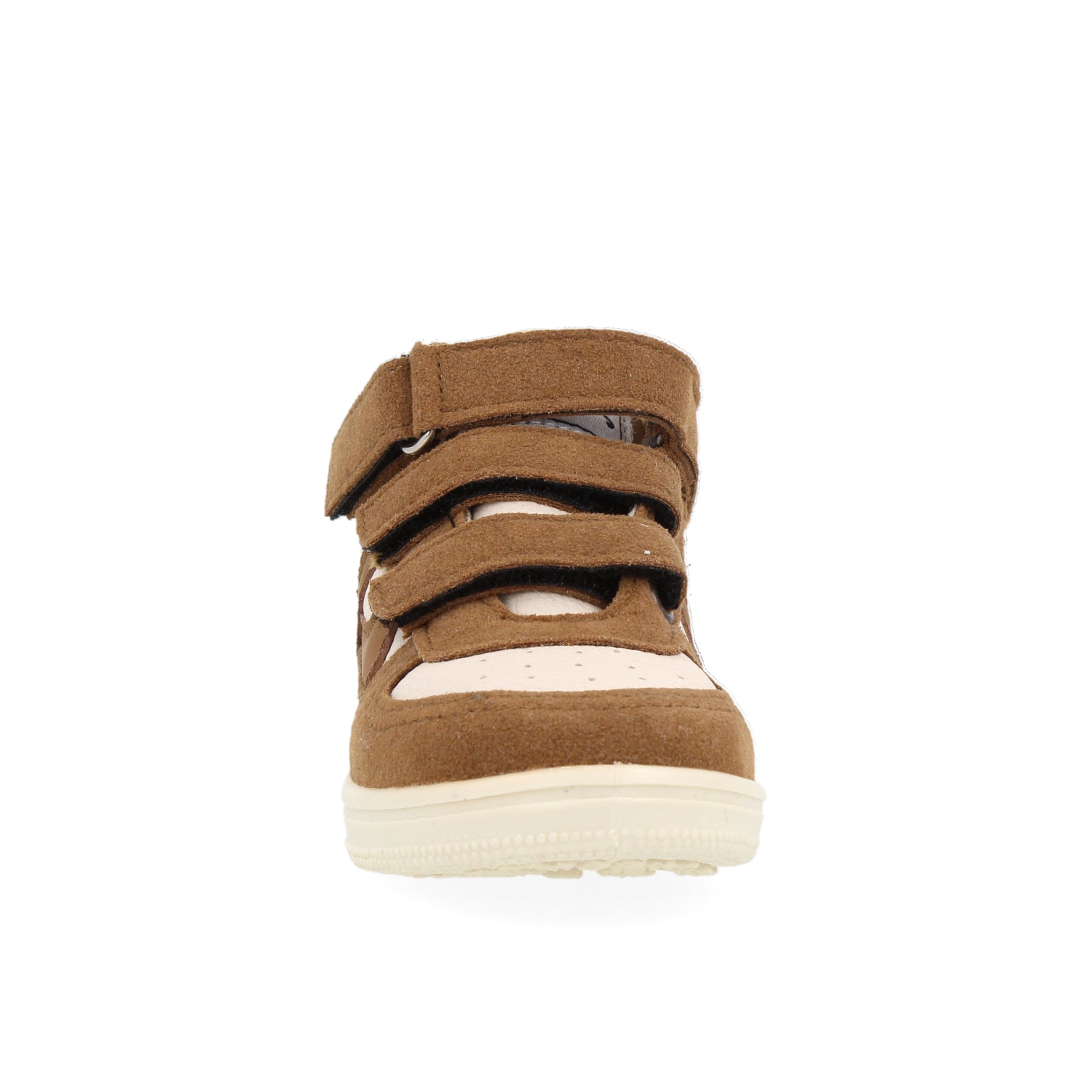 Tenis Urbano Panam color Blanco/Café para Niño