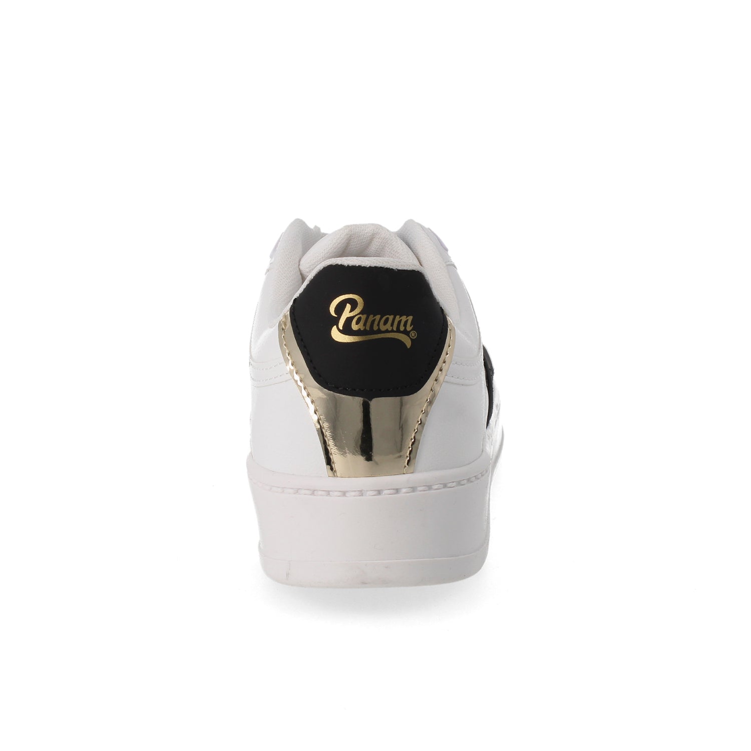 Tenis Urbano Panam color Blanco Con Negro para Mujer