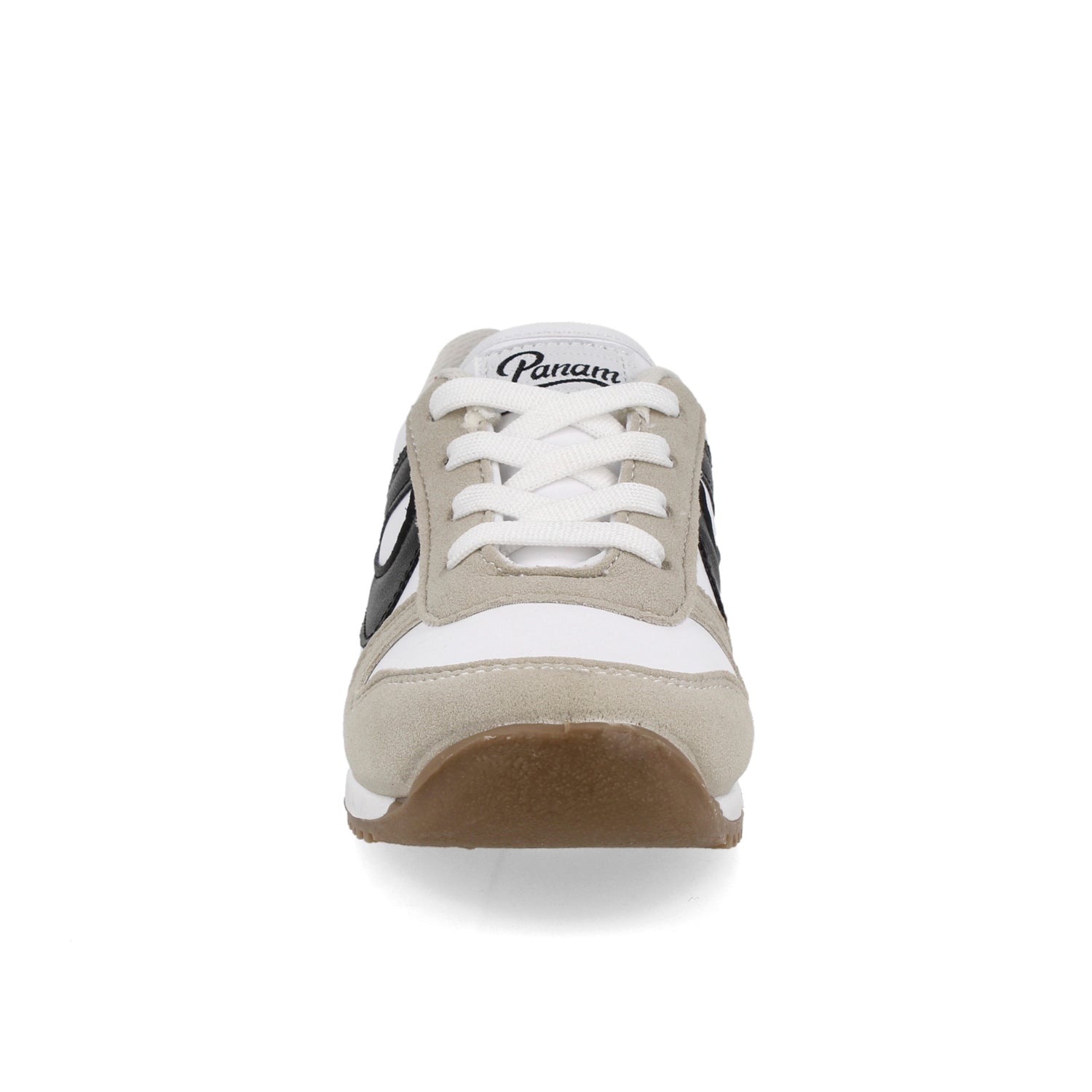 Tenis Urbano Panam color Blanco Con Negro para Niño