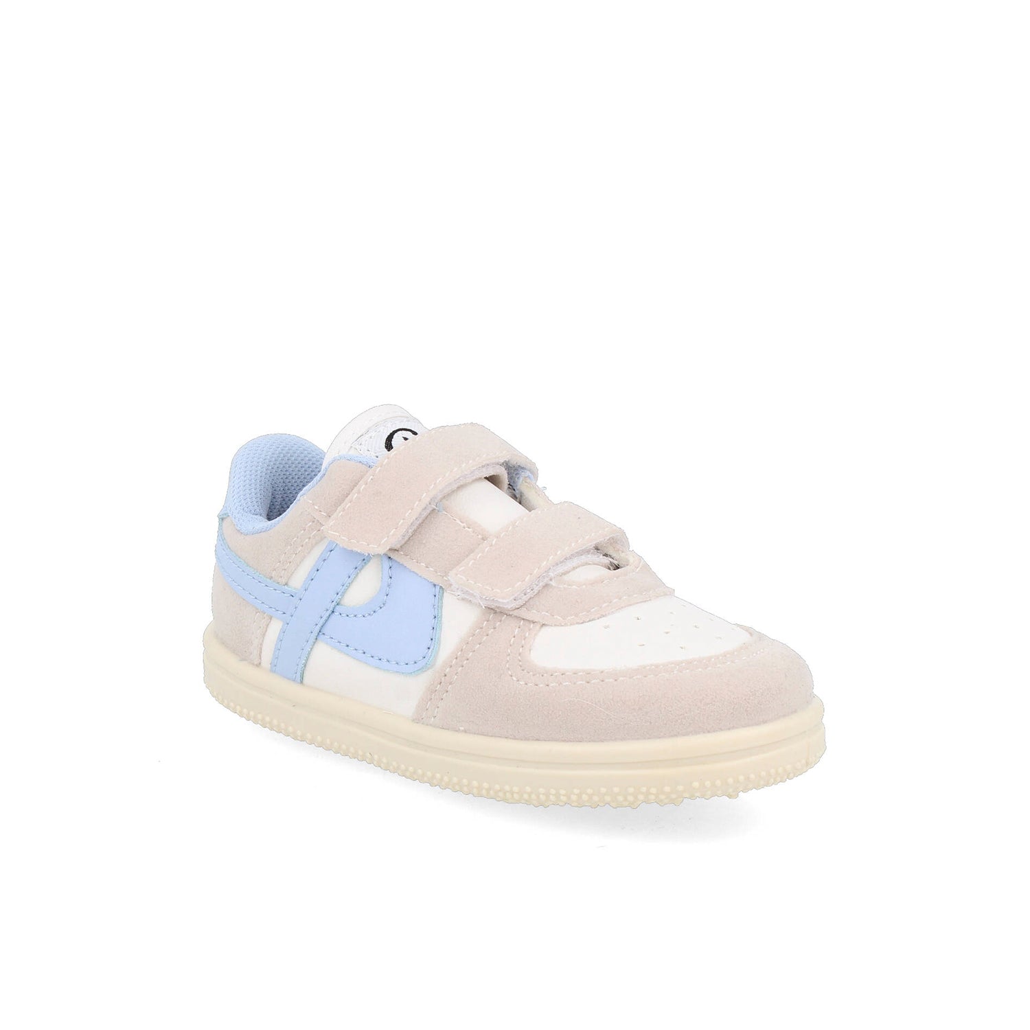 Tenis Urbano Panam color Marfil Con Azul para Niño
