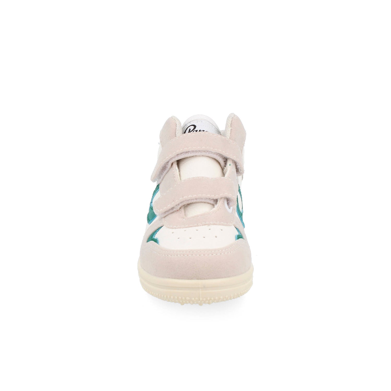 Tenis Urbano Panam color Marfil Con Verde para Niño