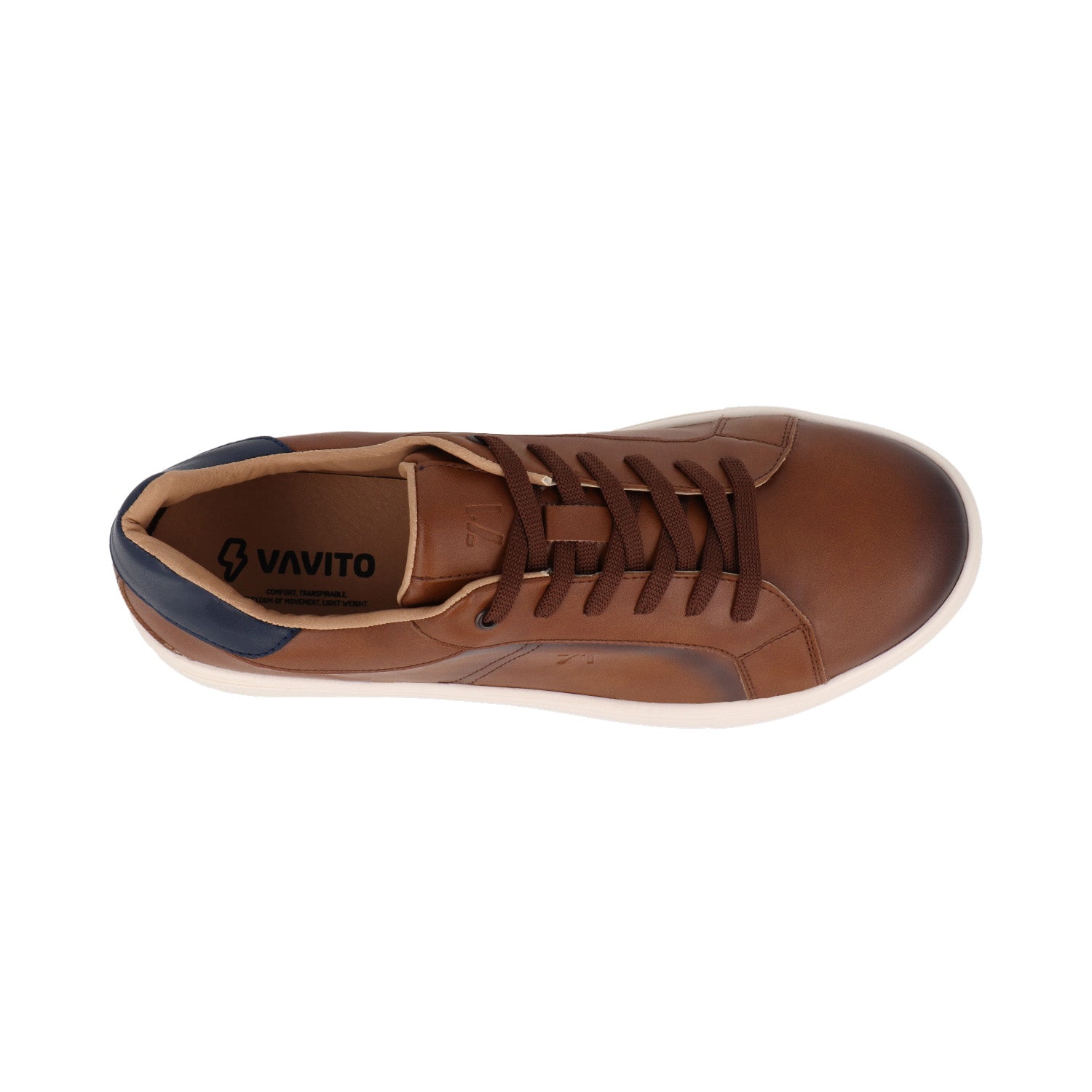 Tenis Casual Vavito color Cognac para Junior Niño