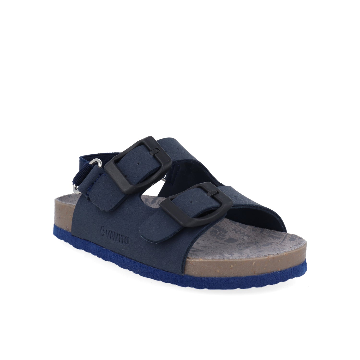 Sandalia Casual Vazza color Azul Marino para Niño