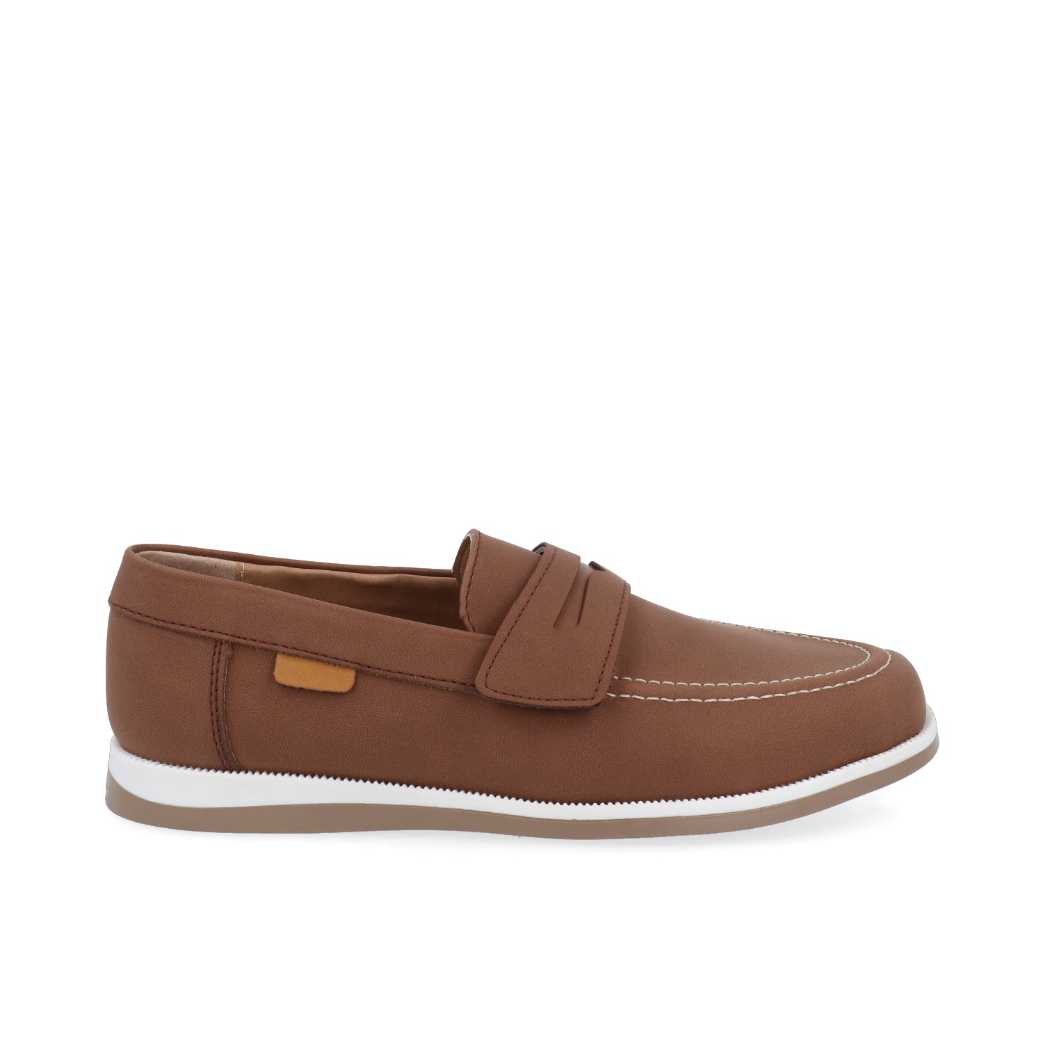 Zapato Casual Vazza color Cognac para Niño