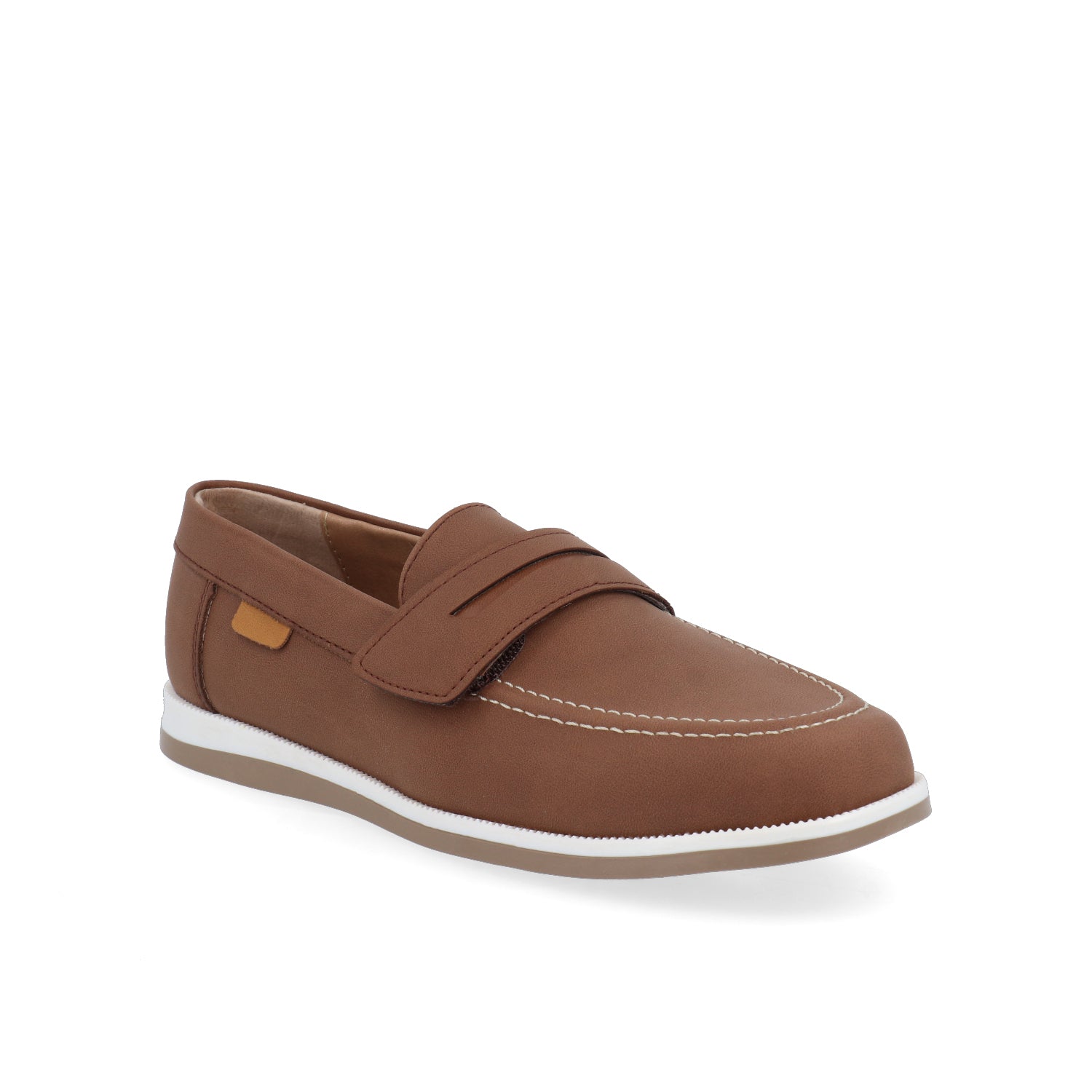 Zapato Casual Vazza color Cognac para Niño