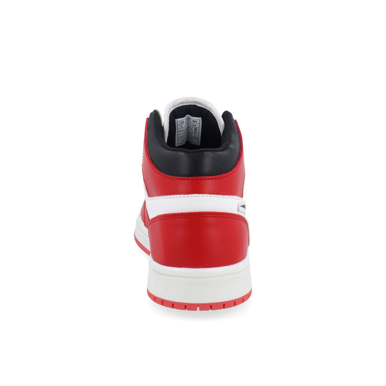 Tenis Urbano vavito color Blanco con Rojo para Junior Niño