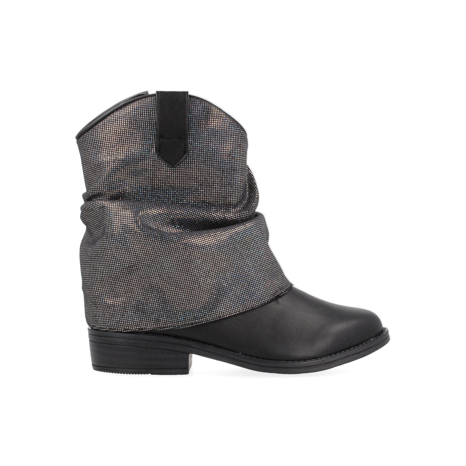 Botin Vaquera Vavito color Negro para Junior Niña