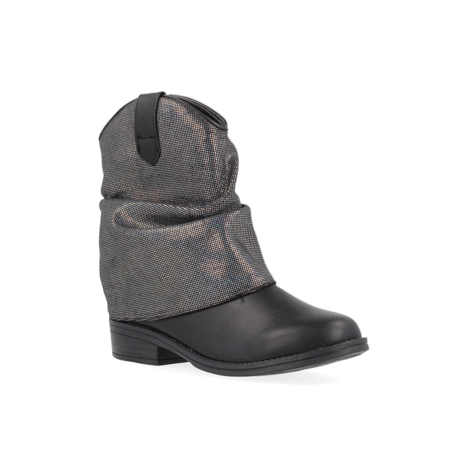 Botin Vaquera Vavito color Negro para Junior Niña