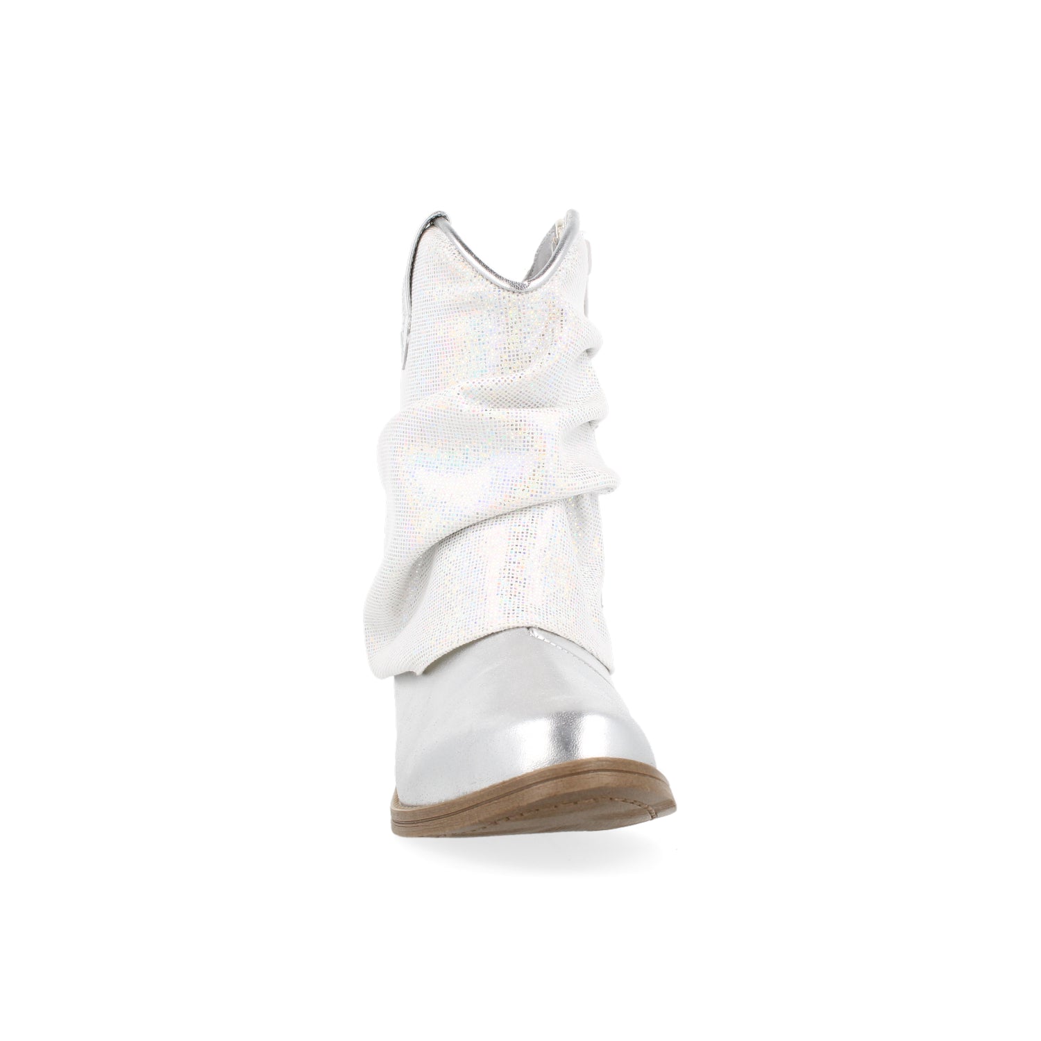 Botin Vaquera Vavito color Plata para Junior Niña