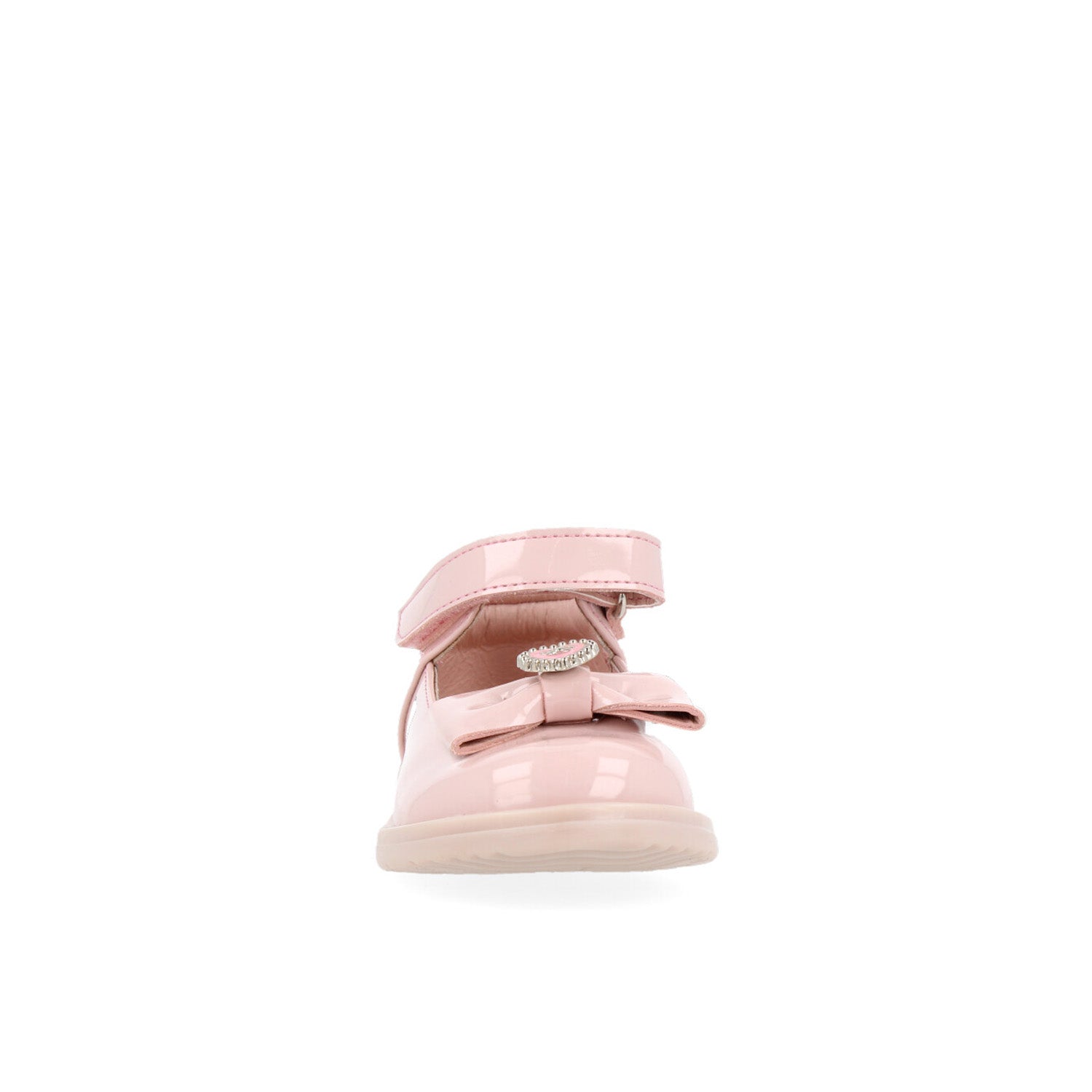 Zapato Casual Vavito color Maquillaje para Niña con detalle de Moño