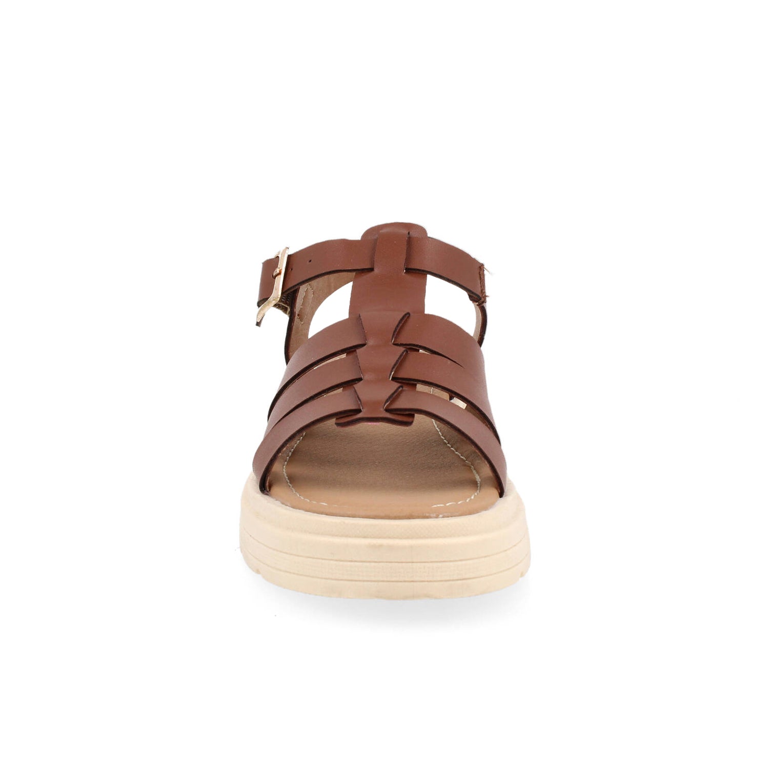 Sandalia Casual Vavito color Cognac para Junior Niña