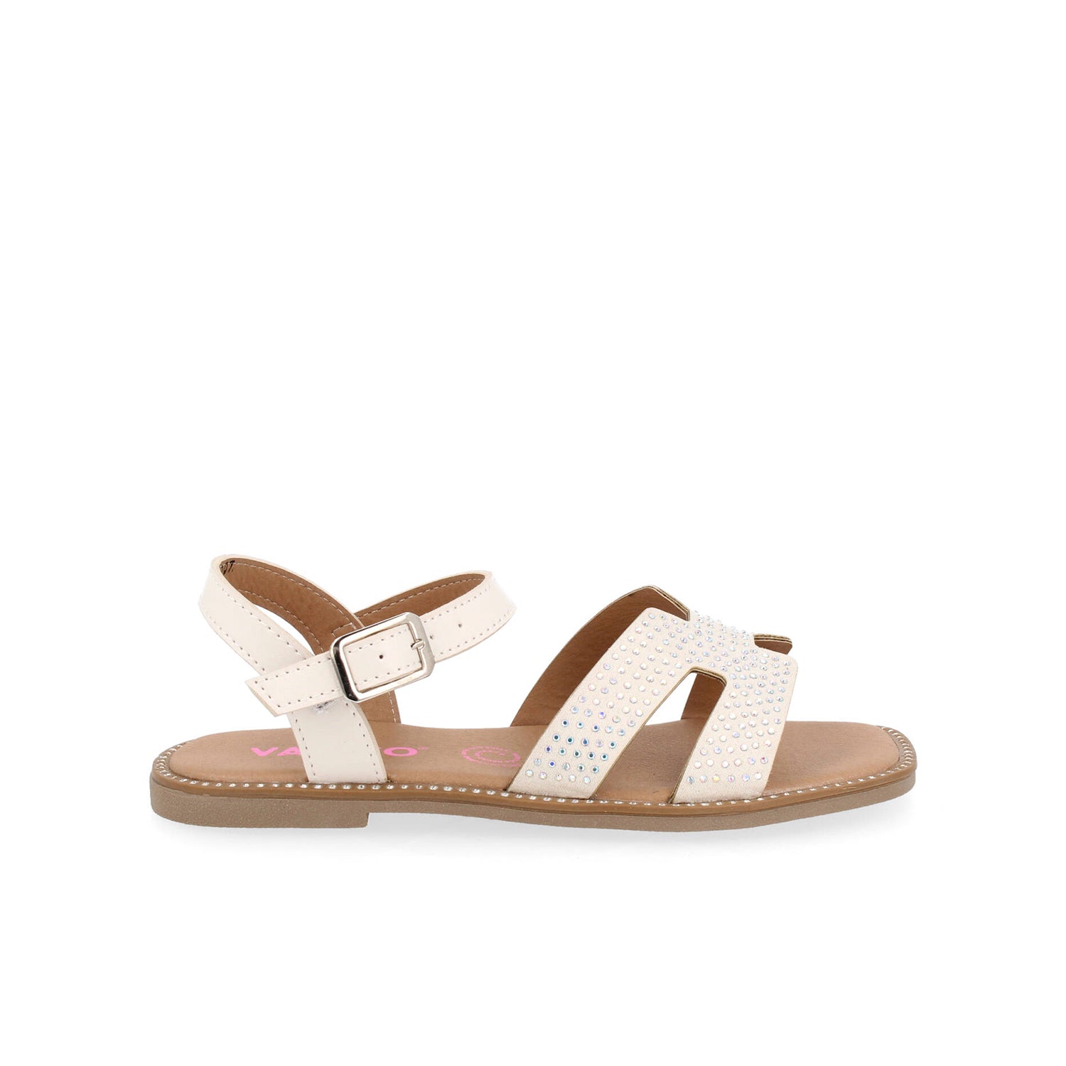 Sandalia Casual Vavito color Blanco para Junior Niña