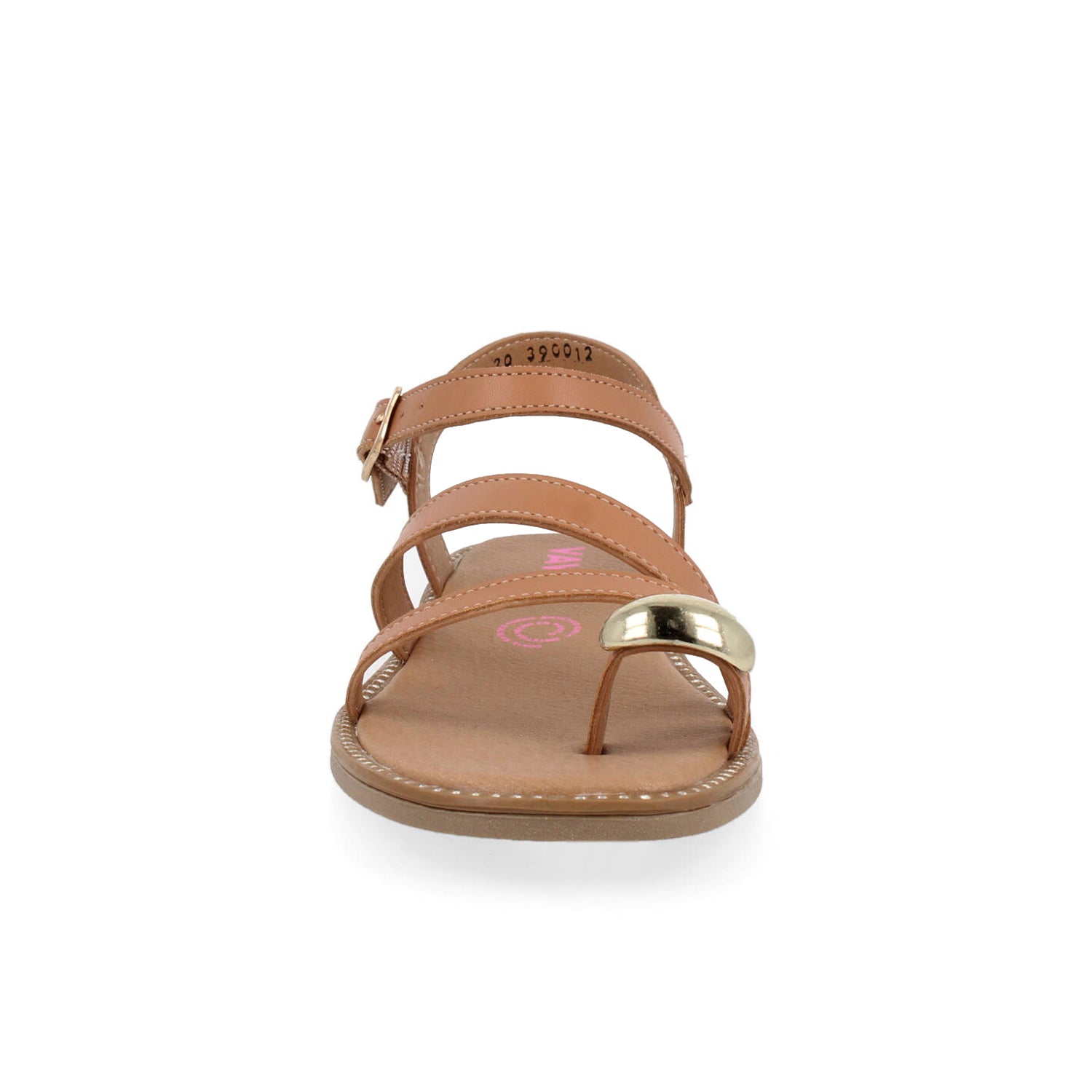 Sandalia Casual Vavito color Camel para Junior Niña