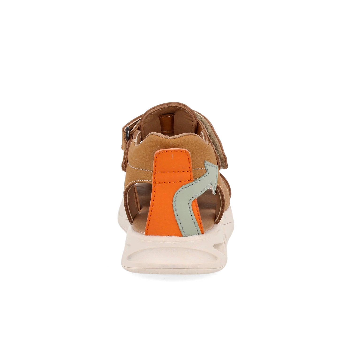 Sandalia Casual Vavito color Camel para Niño