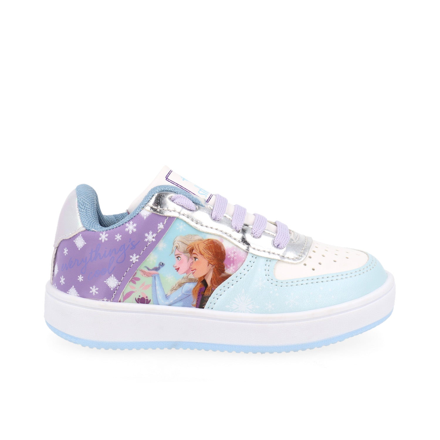 Tenis Casual Vazza color Azul de Frozen para Junior Niña