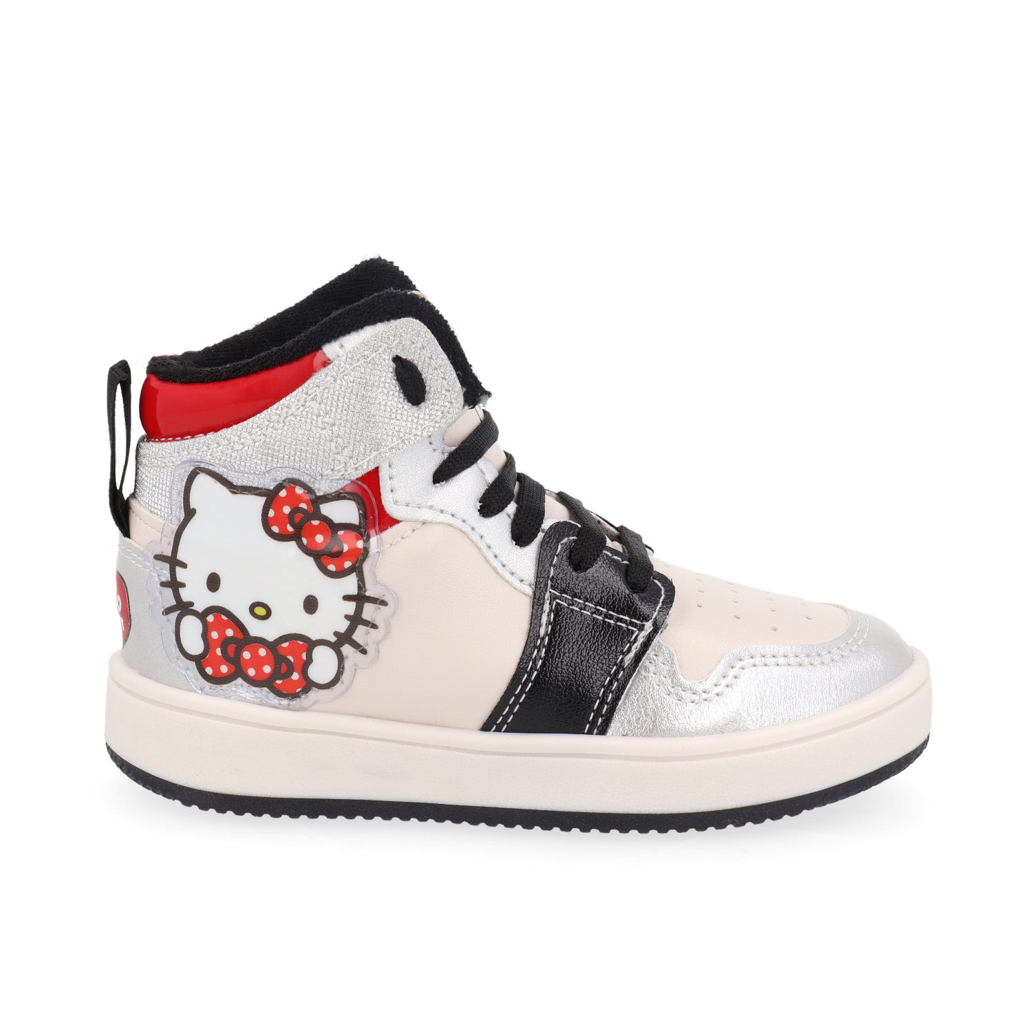 Tenis Casual Vazza color Beige de Hello Kitty para Junior Niña