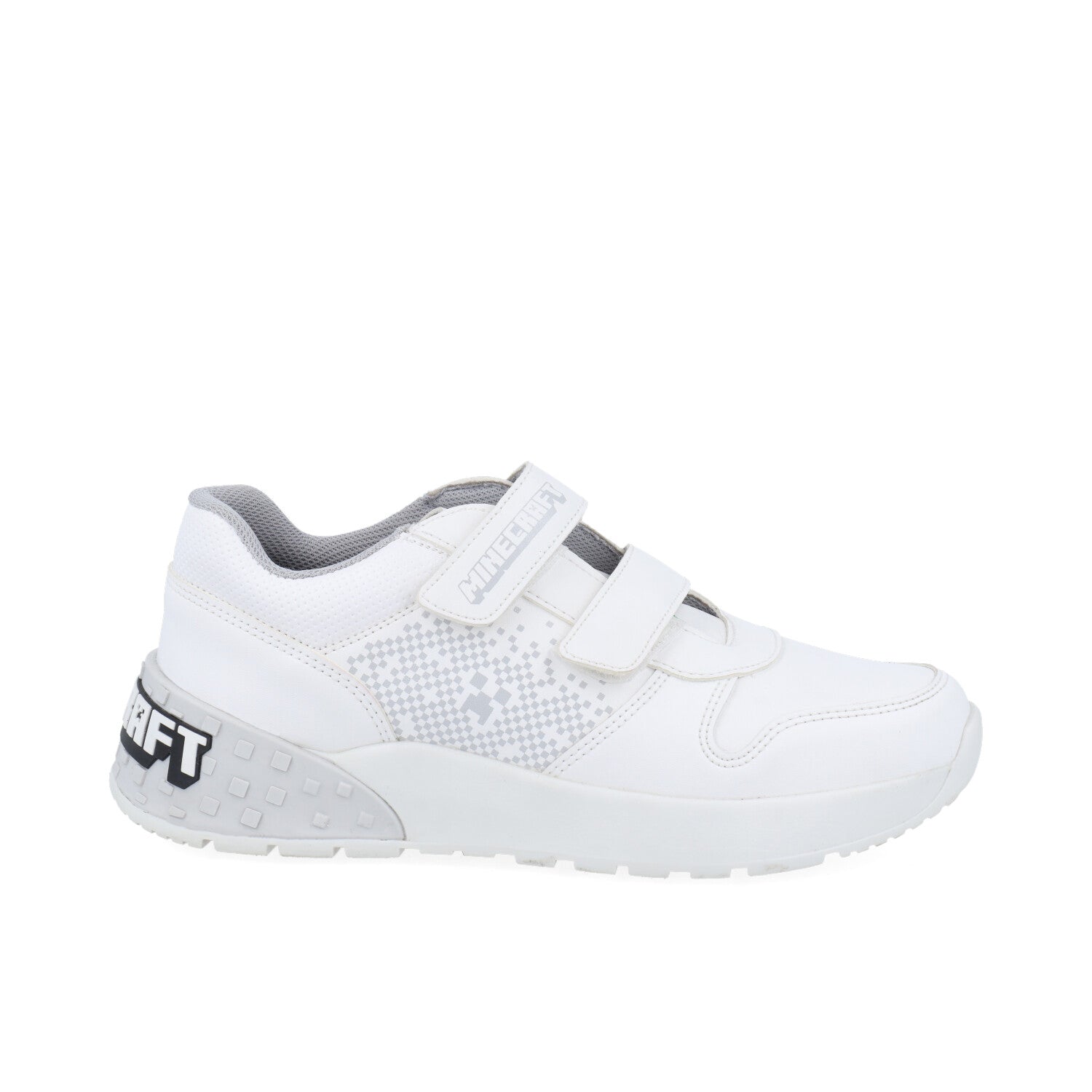 Tenis Urbano Yuyin de Minecraft color Blanco para Junior Niño