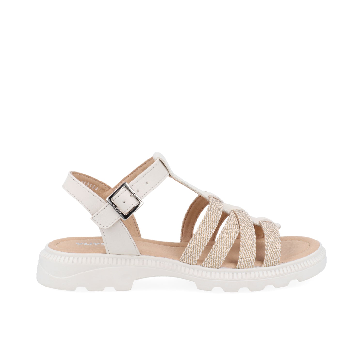 Sandalia Casual Vazza color Latte para Junior Niña