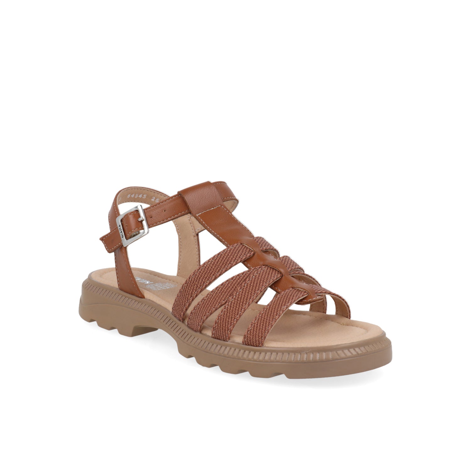 Sandalia Casual Vazza color Camel para Junior Niña