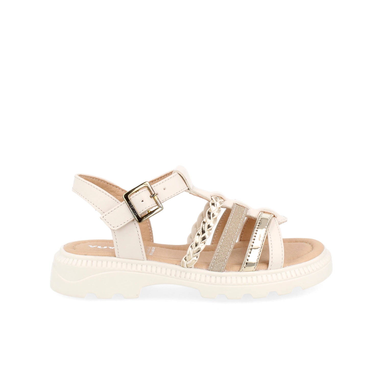 Sandalia Casual Yuyin color Blanco para Junior Niña