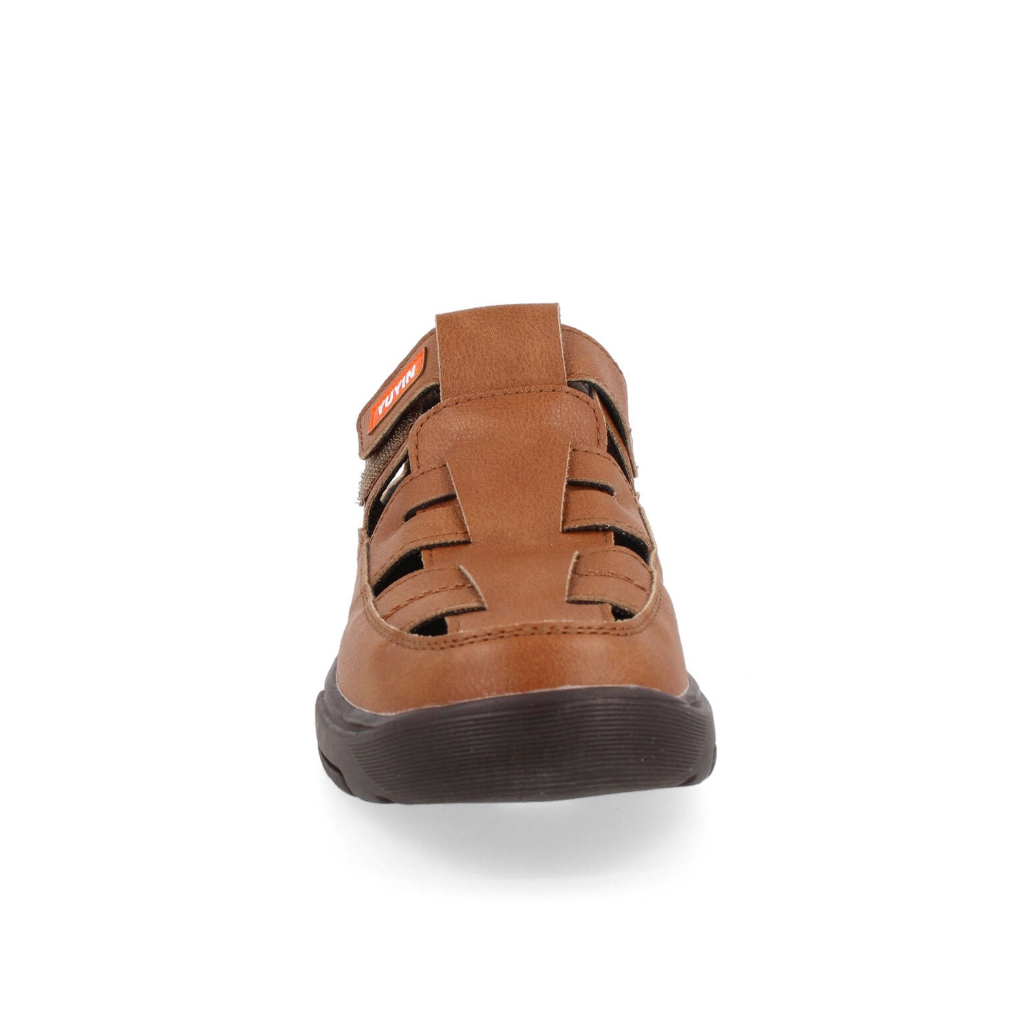 Sandalia Casual Yuyin color Cajeta para Niño