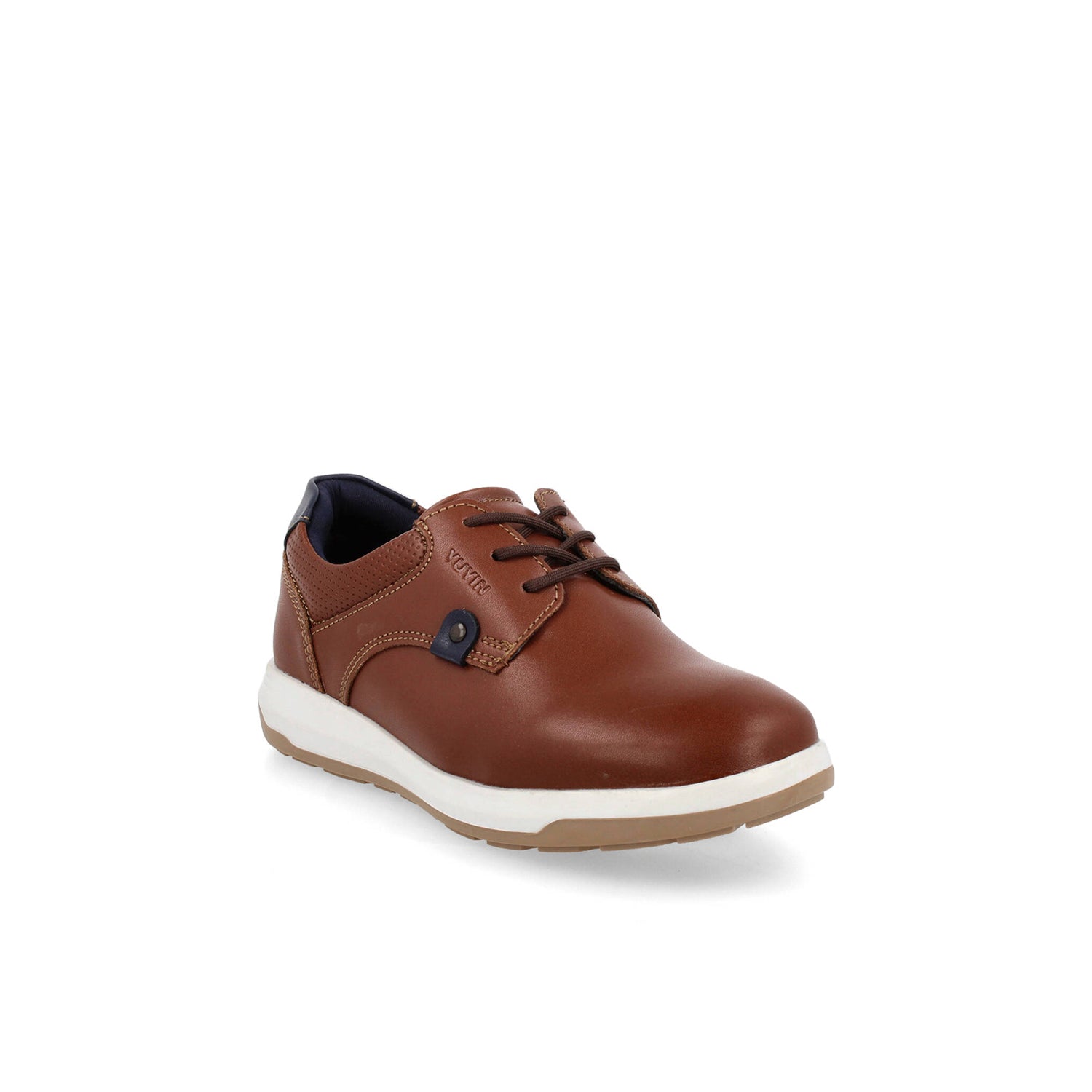 Zapato Casual Yuyin color Cognac para Niño