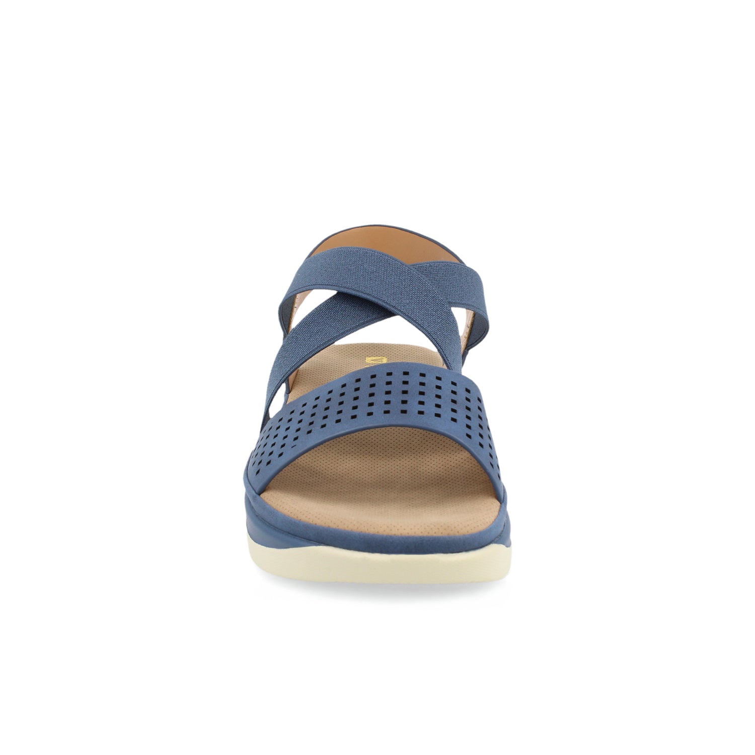 Sandalia Casual Vazza color Azul para Mujer