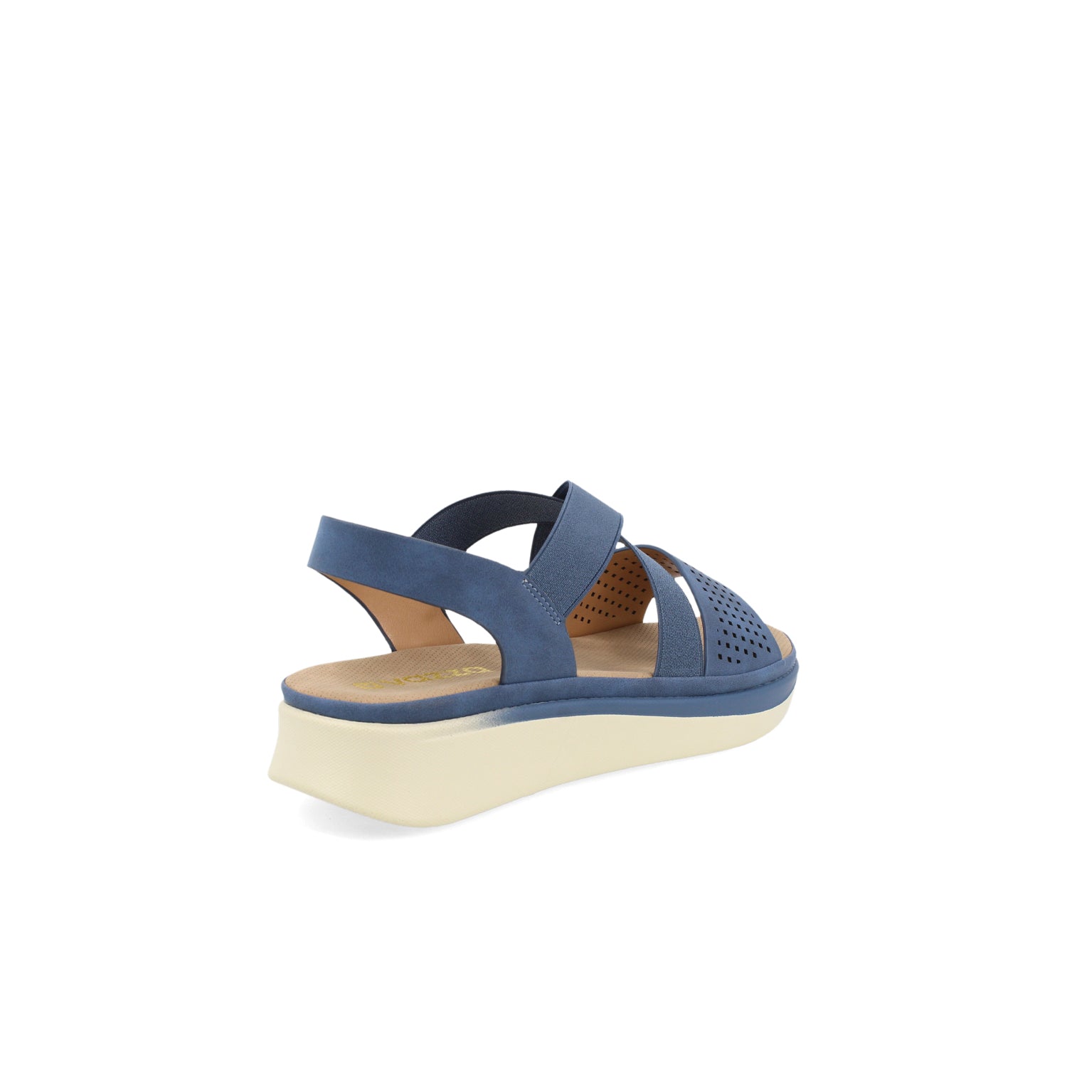 Sandalia Casual Vazza color Azul para Mujer