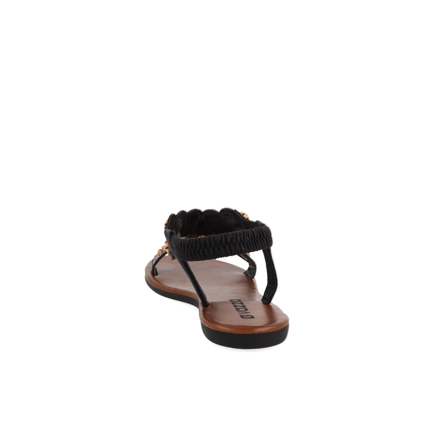 Sandalia Casual Vazza color Negro para Mujer