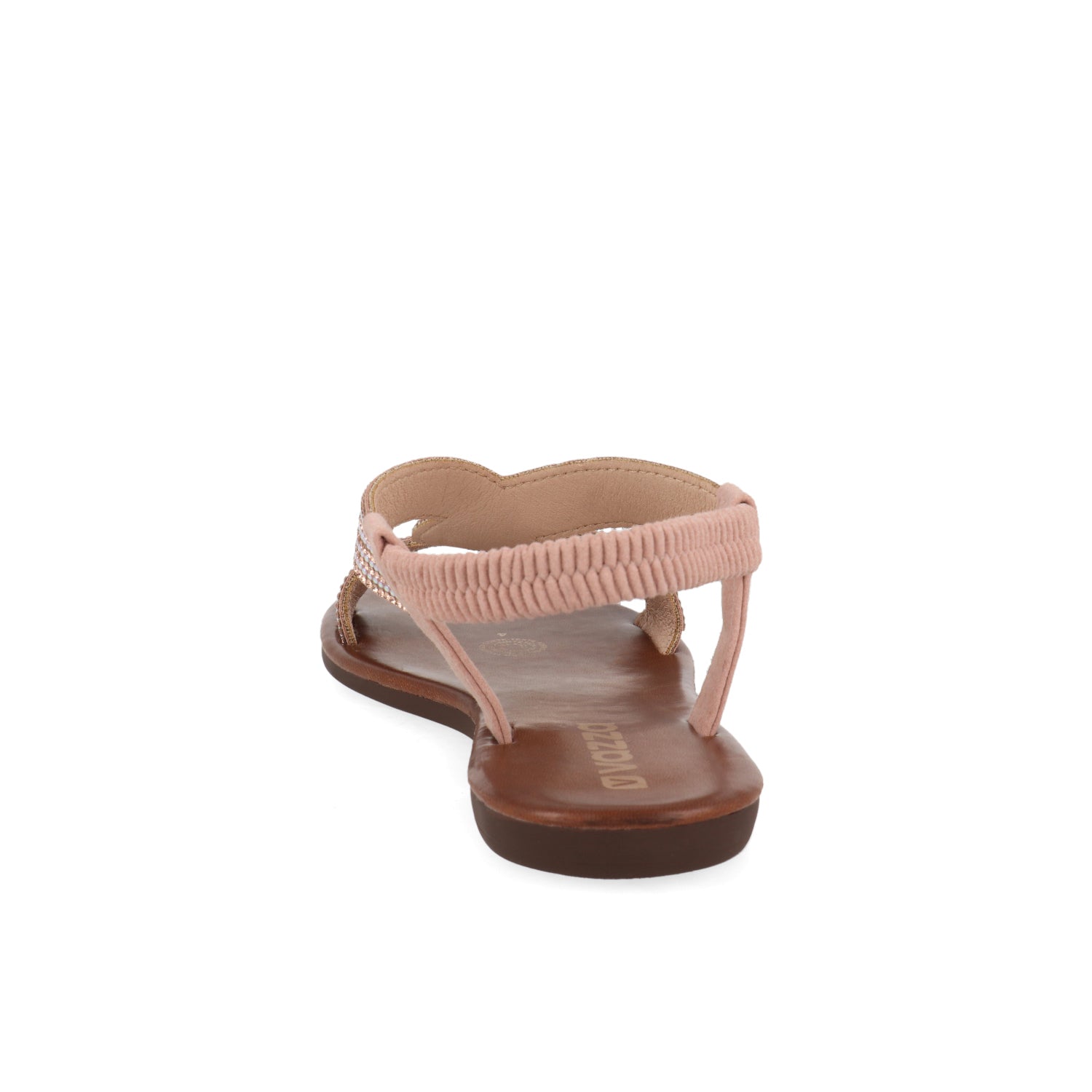 Sandalia Casual Vazza color Salmon para Mujer