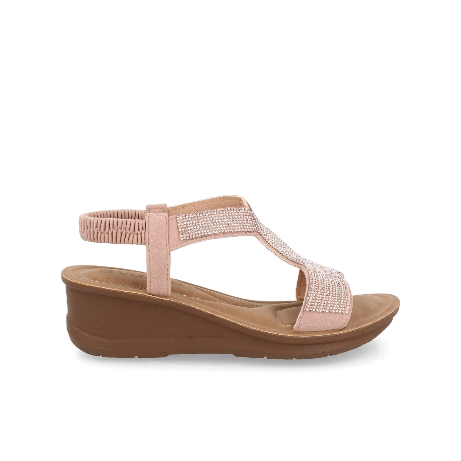 Sandalia Casual Vazza color Rosa para Mujer