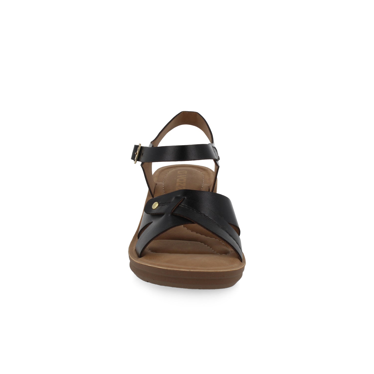 Sandalia Casual Vazza color Negro para Mujer