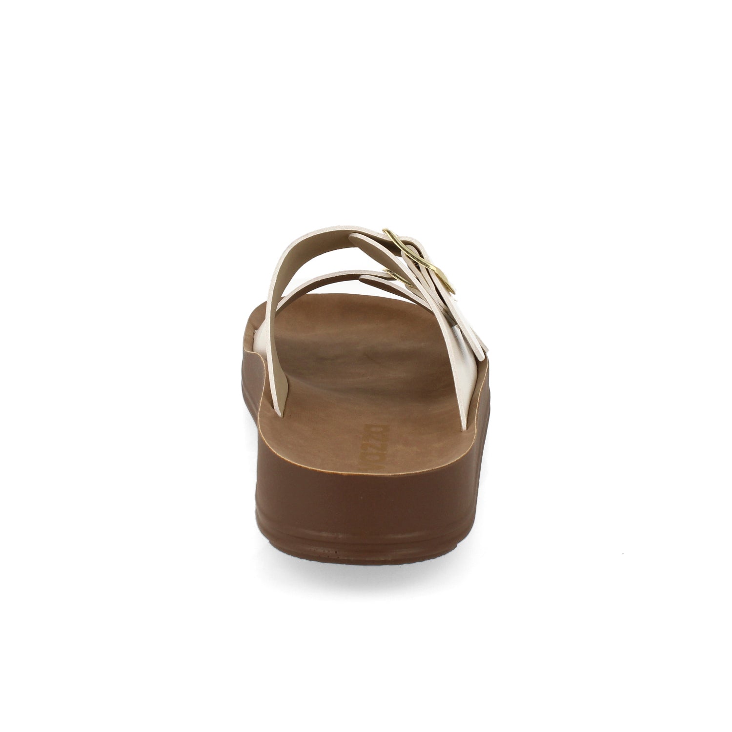 Sandalia Casual Vazza color Latte para Mujer