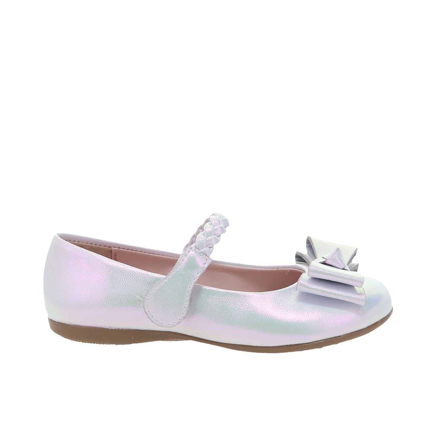 Ballerina Casual Tropicana color Blanco tornasol para Niña