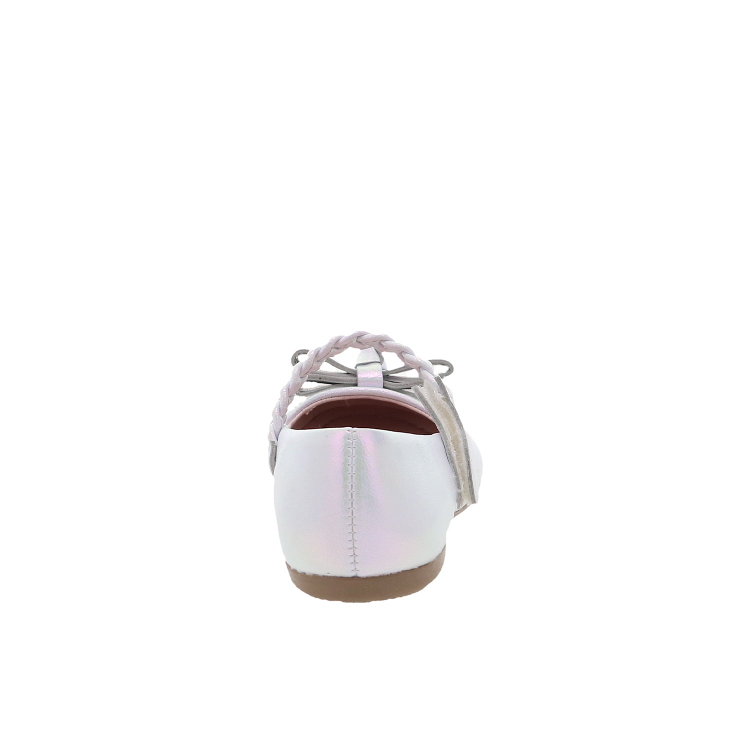 Ballerina Casual Tropicana color Blanco tornasol para Niña